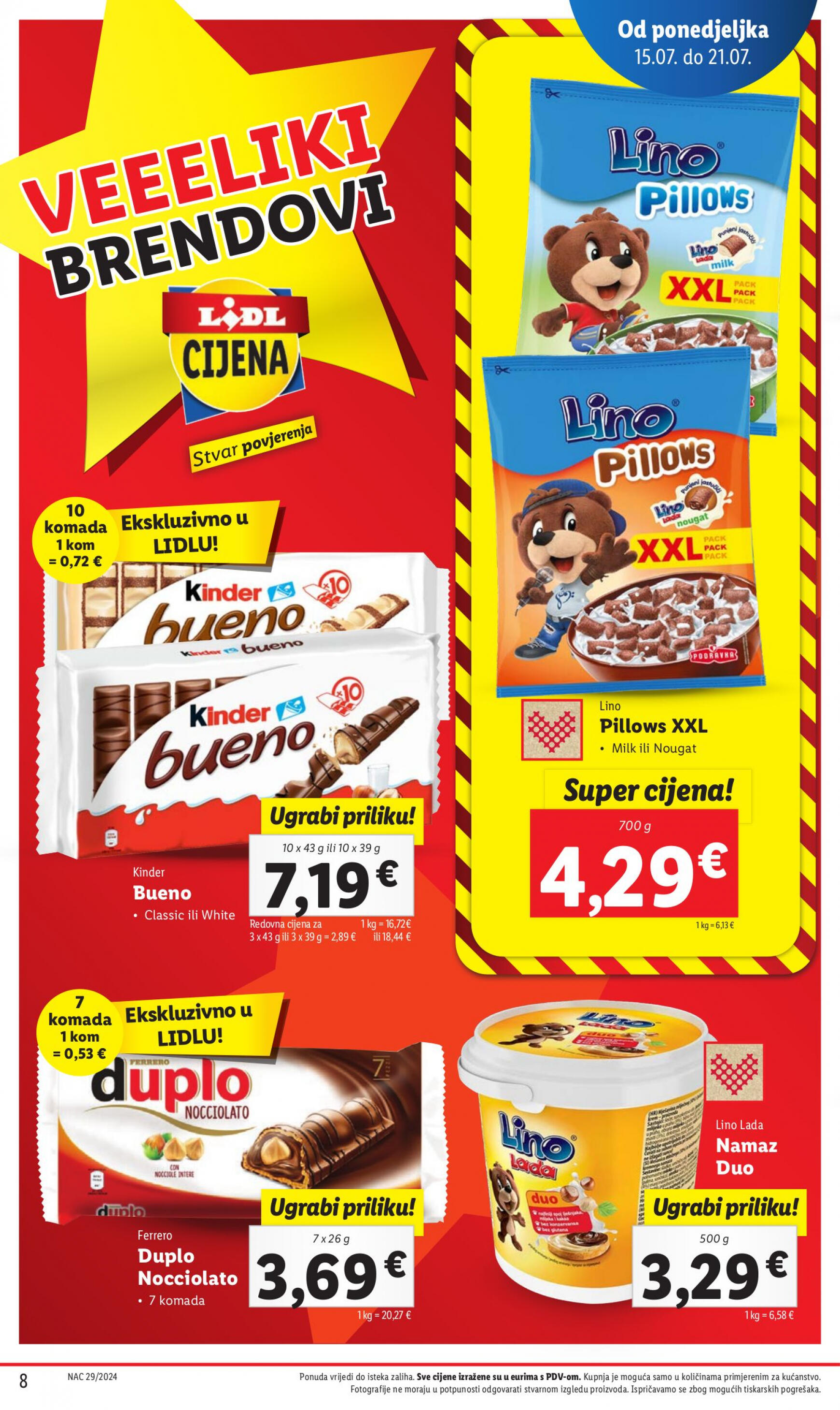 lidl - Novi katalog Lidl 15.07. - 21.07. - page: 8