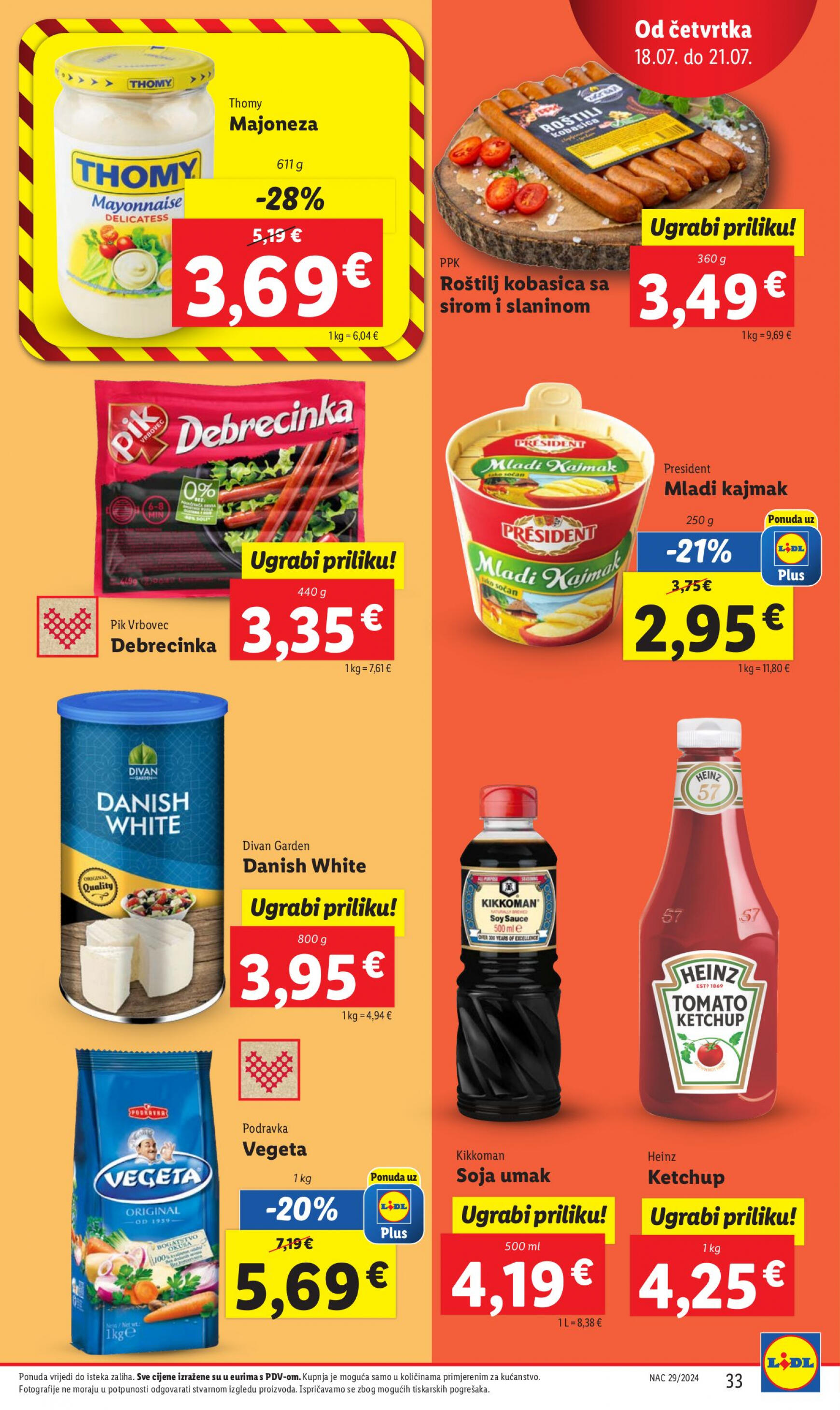 lidl - Novi katalog Lidl 15.07. - 21.07. - page: 33