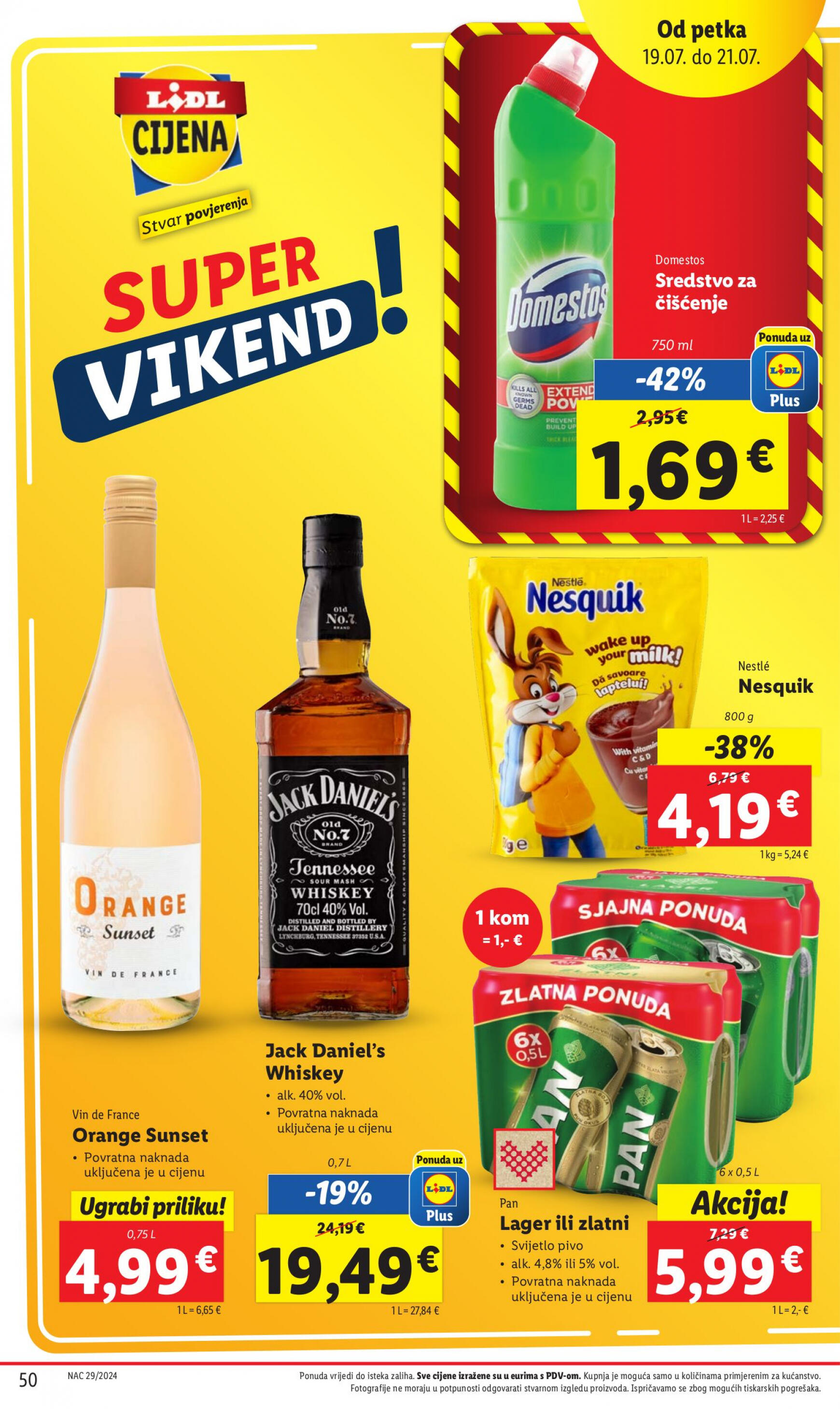 lidl - Novi katalog Lidl 15.07. - 21.07. - page: 50