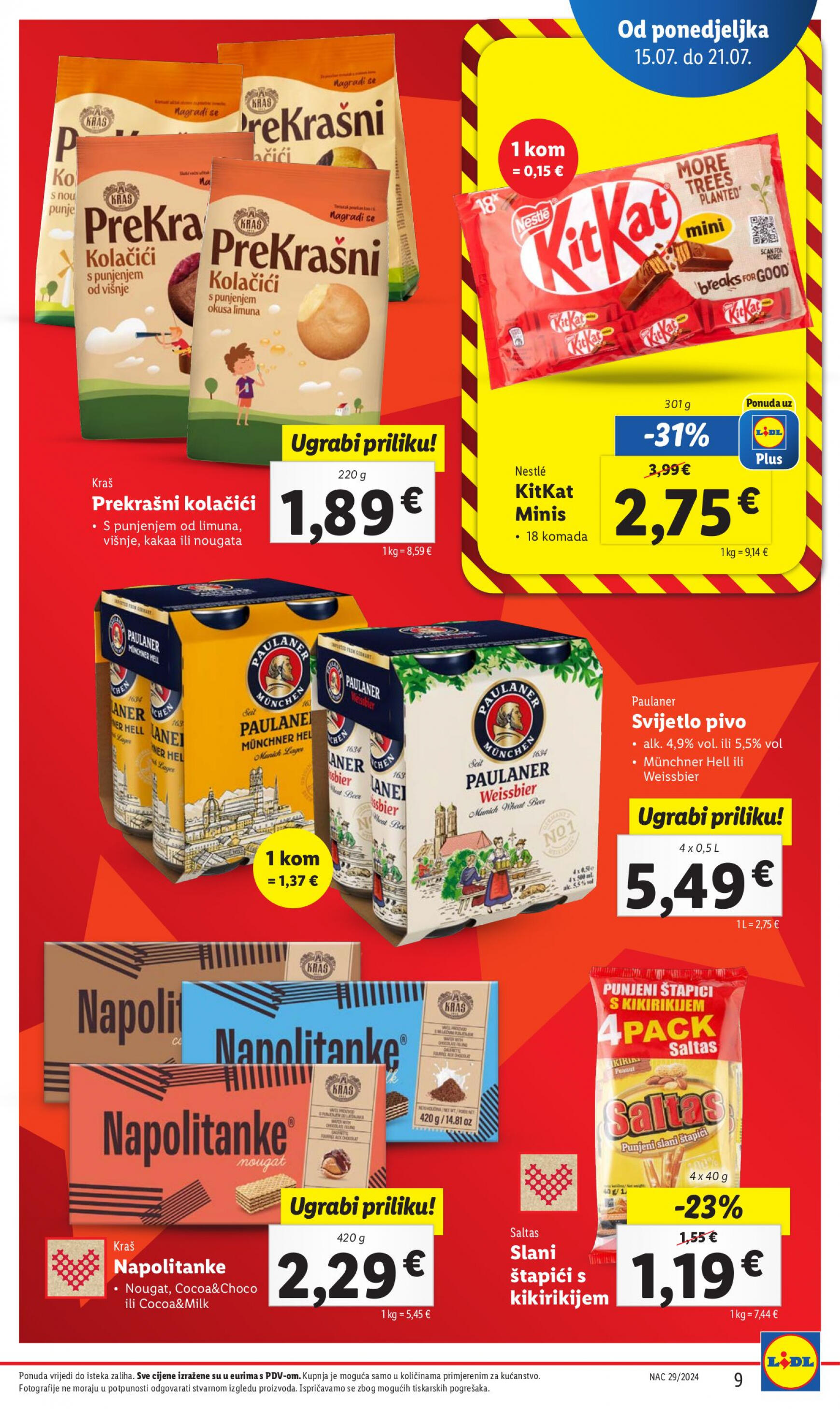 lidl - Novi katalog Lidl 15.07. - 21.07. - page: 9