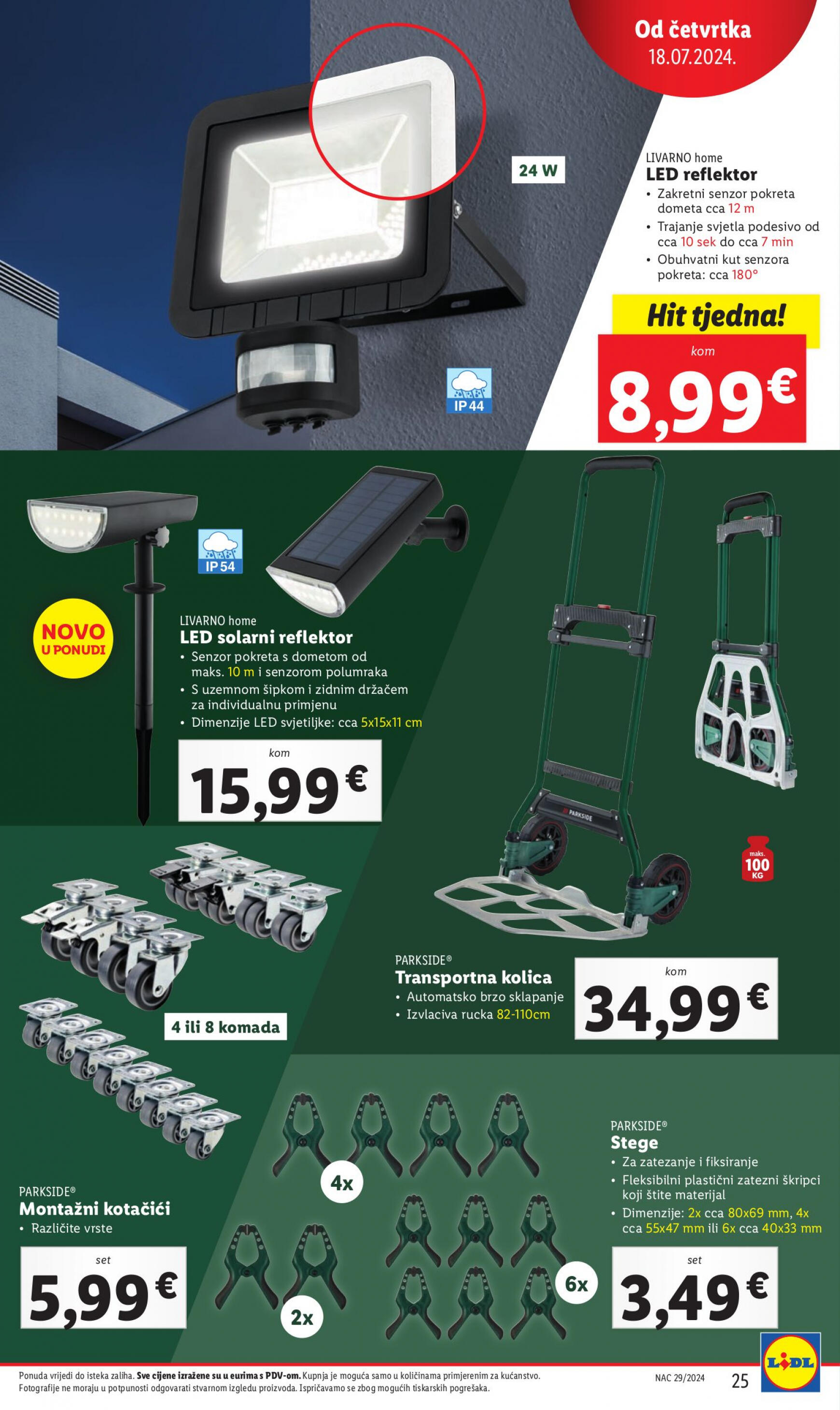 lidl - Novi katalog Lidl 15.07. - 21.07. - page: 25