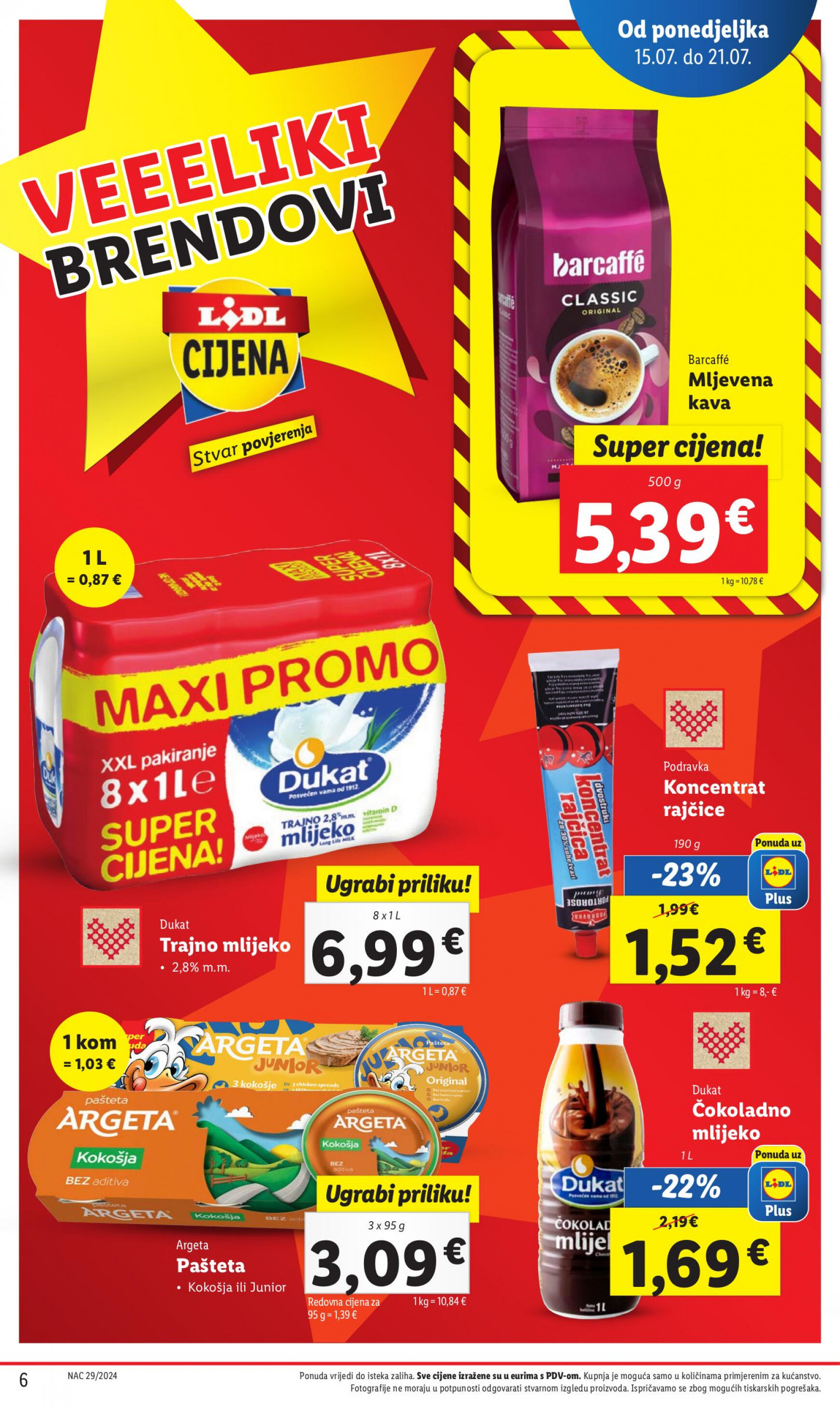 lidl - Novi katalog Lidl 15.07. - 21.07. - page: 6