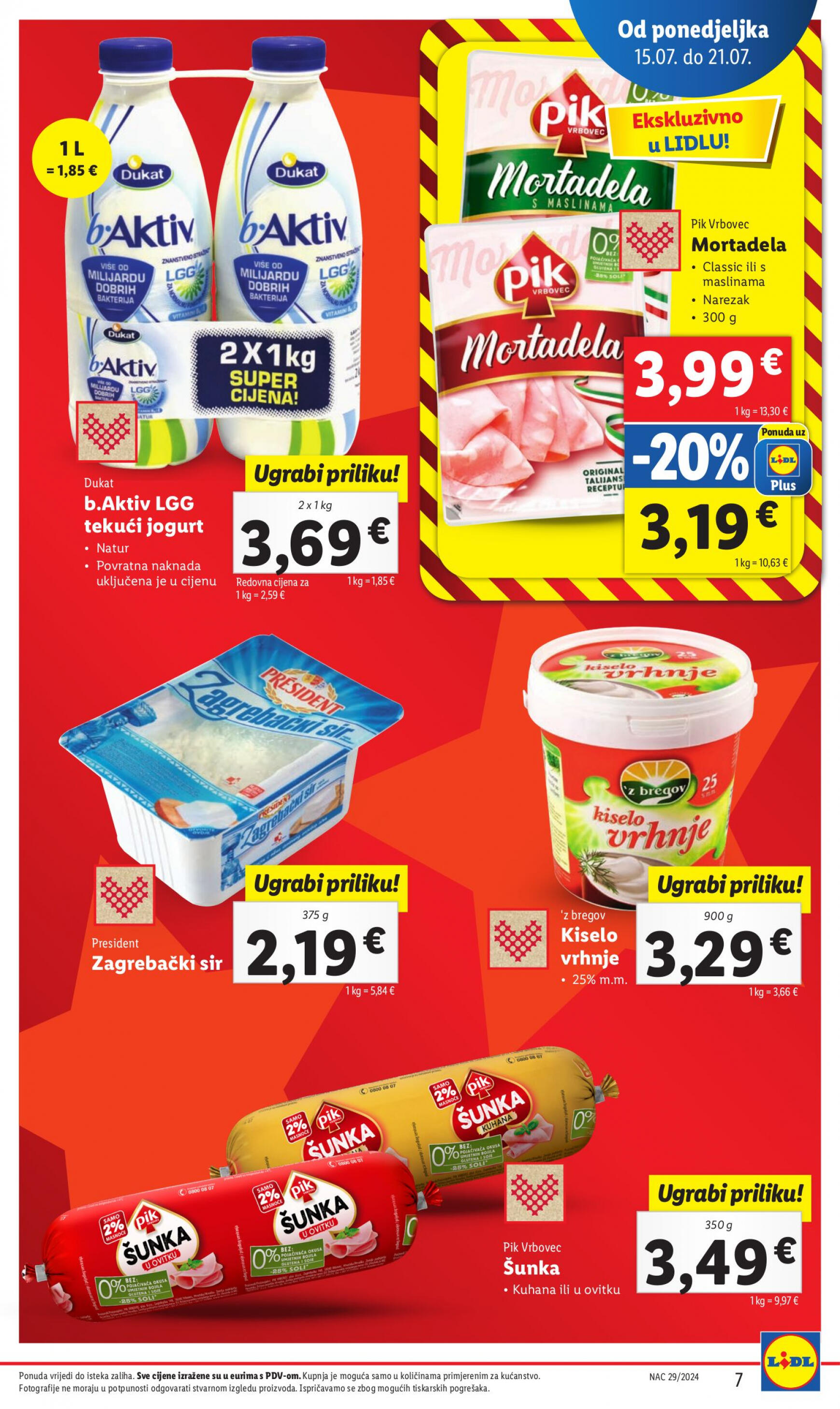 lidl - Novi katalog Lidl 15.07. - 21.07. - page: 7