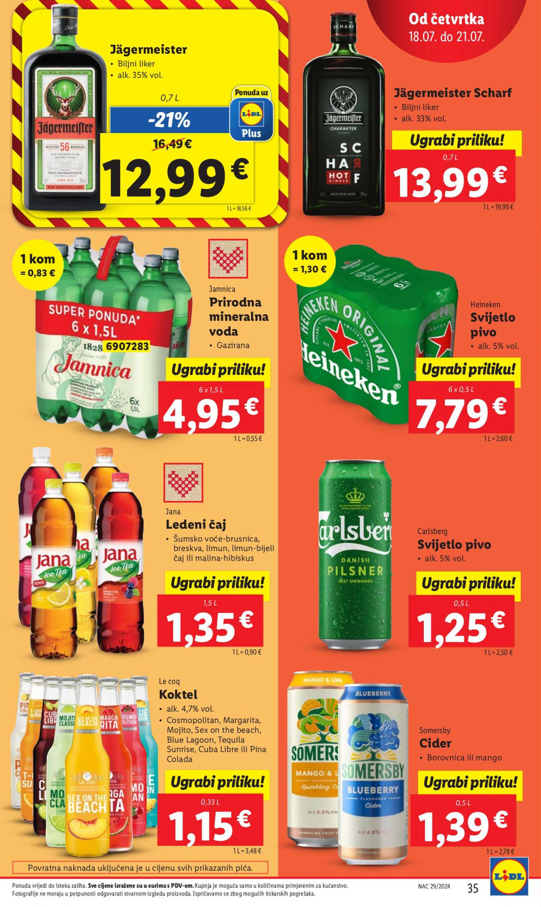 lidl - Novi katalog Lidl 15.07. - 21.07. - page: 35