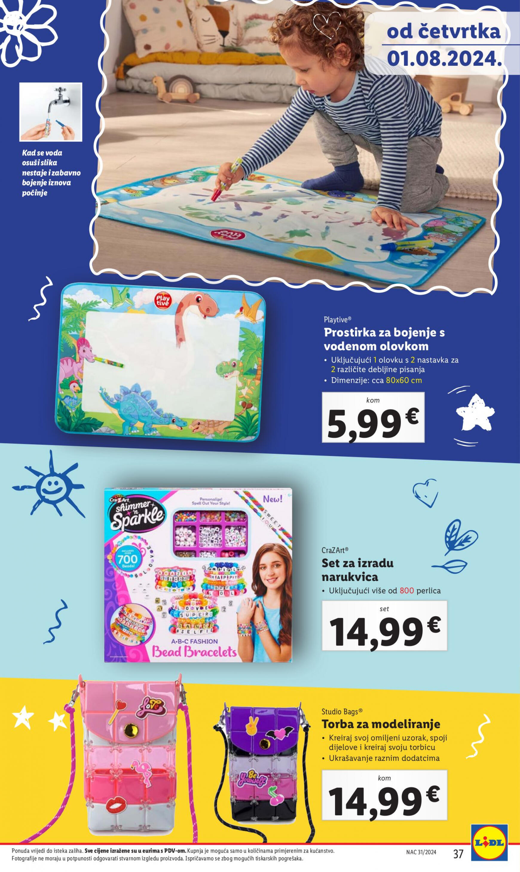 lidl - Novi katalog Lidl - Pripremi se za novu školsku godinu 01.08. - 30.09. - page: 37