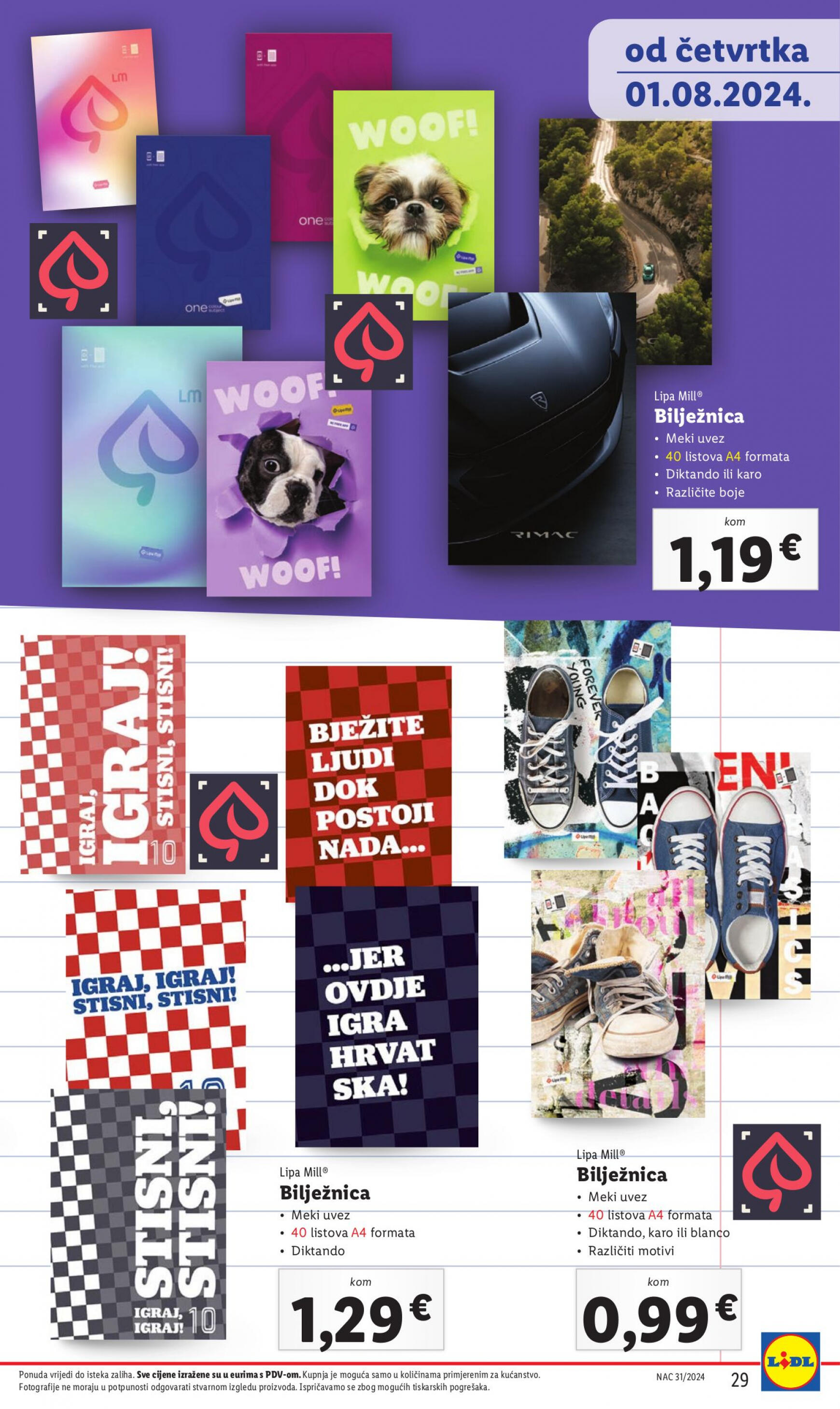 lidl - Novi katalog Lidl - Pripremi se za novu školsku godinu 01.08. - 30.09. - page: 29