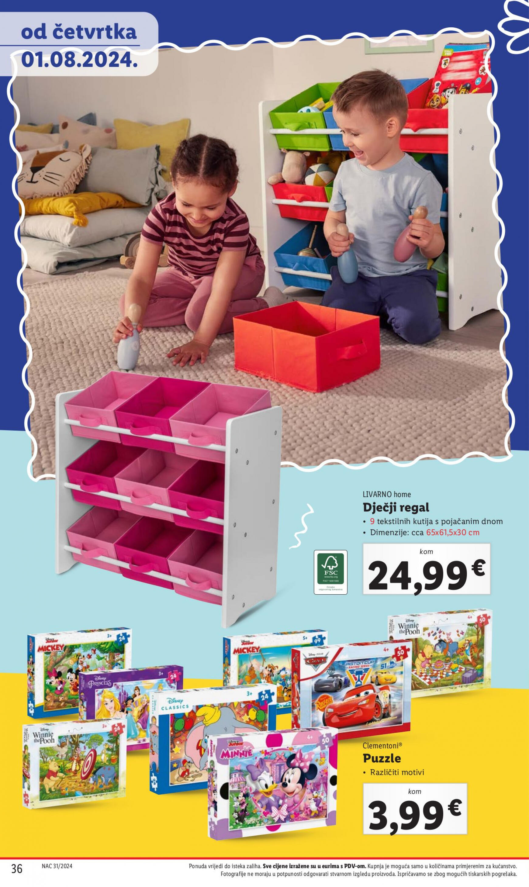 lidl - Novi katalog Lidl - Pripremi se za novu školsku godinu 01.08. - 30.09. - page: 36