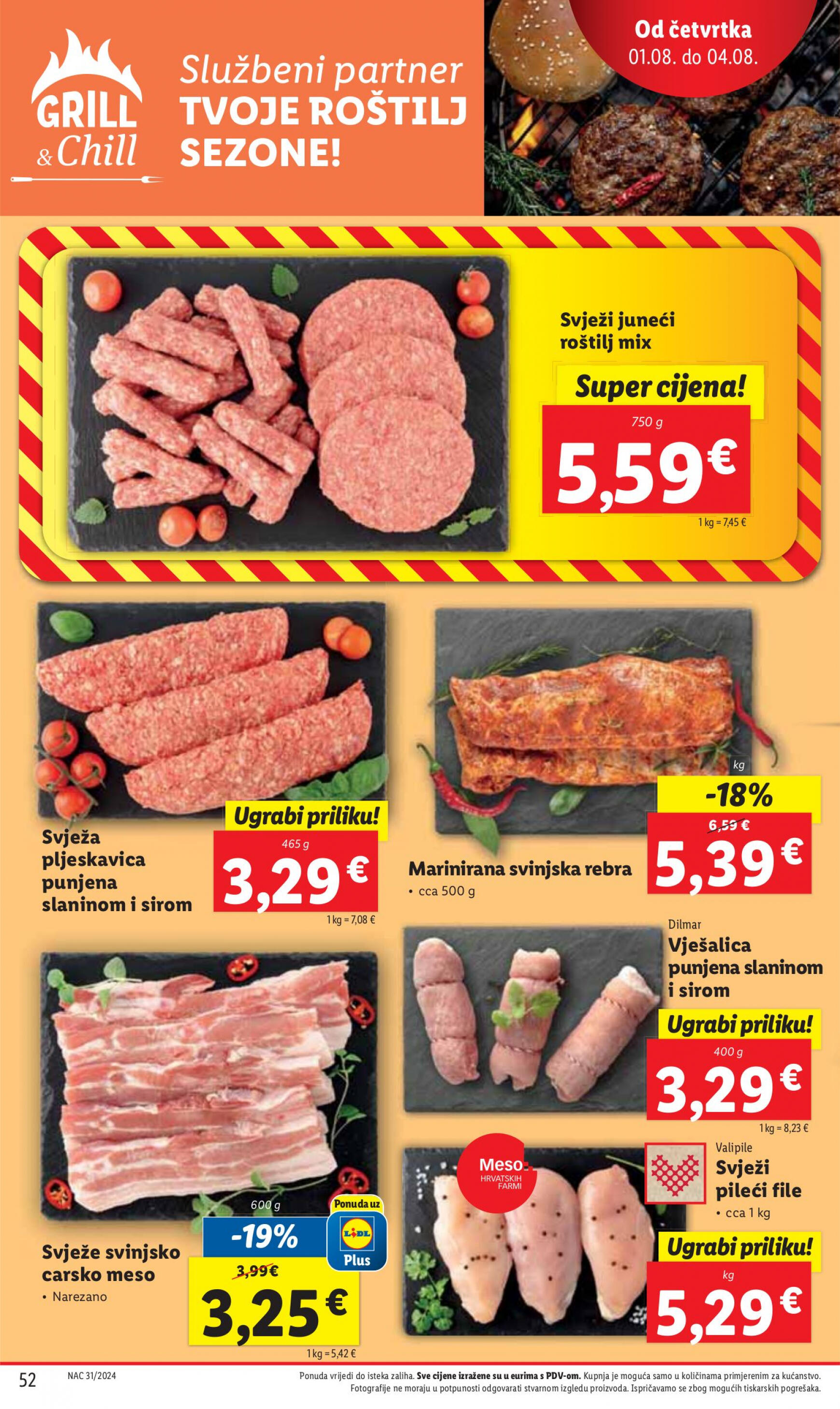 lidl - Novi katalog Lidl 29.07. - 04.08. - page: 52