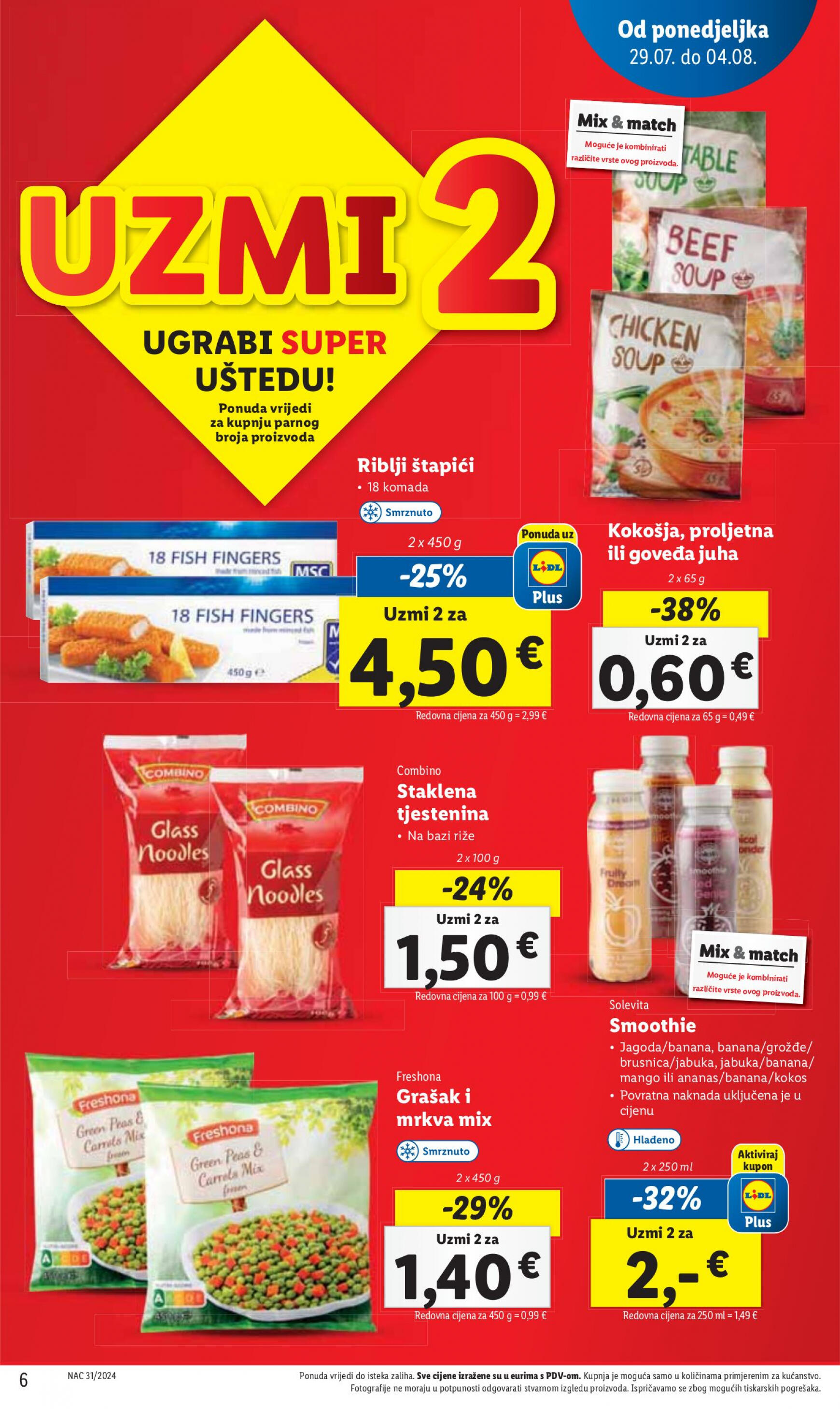 lidl - Novi katalog Lidl 29.07. - 04.08. - page: 6