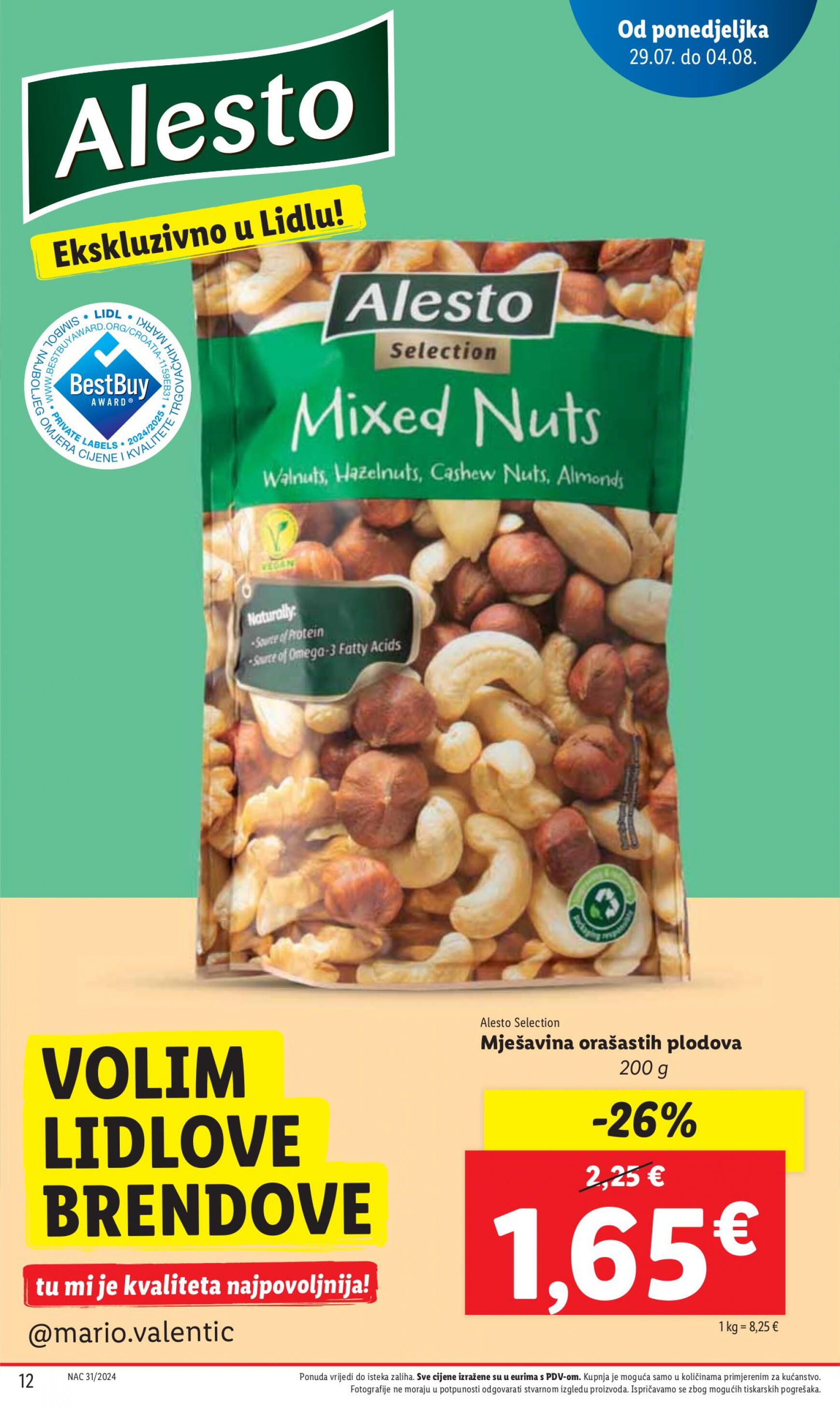 lidl - Novi katalog Lidl 29.07. - 04.08. - page: 12