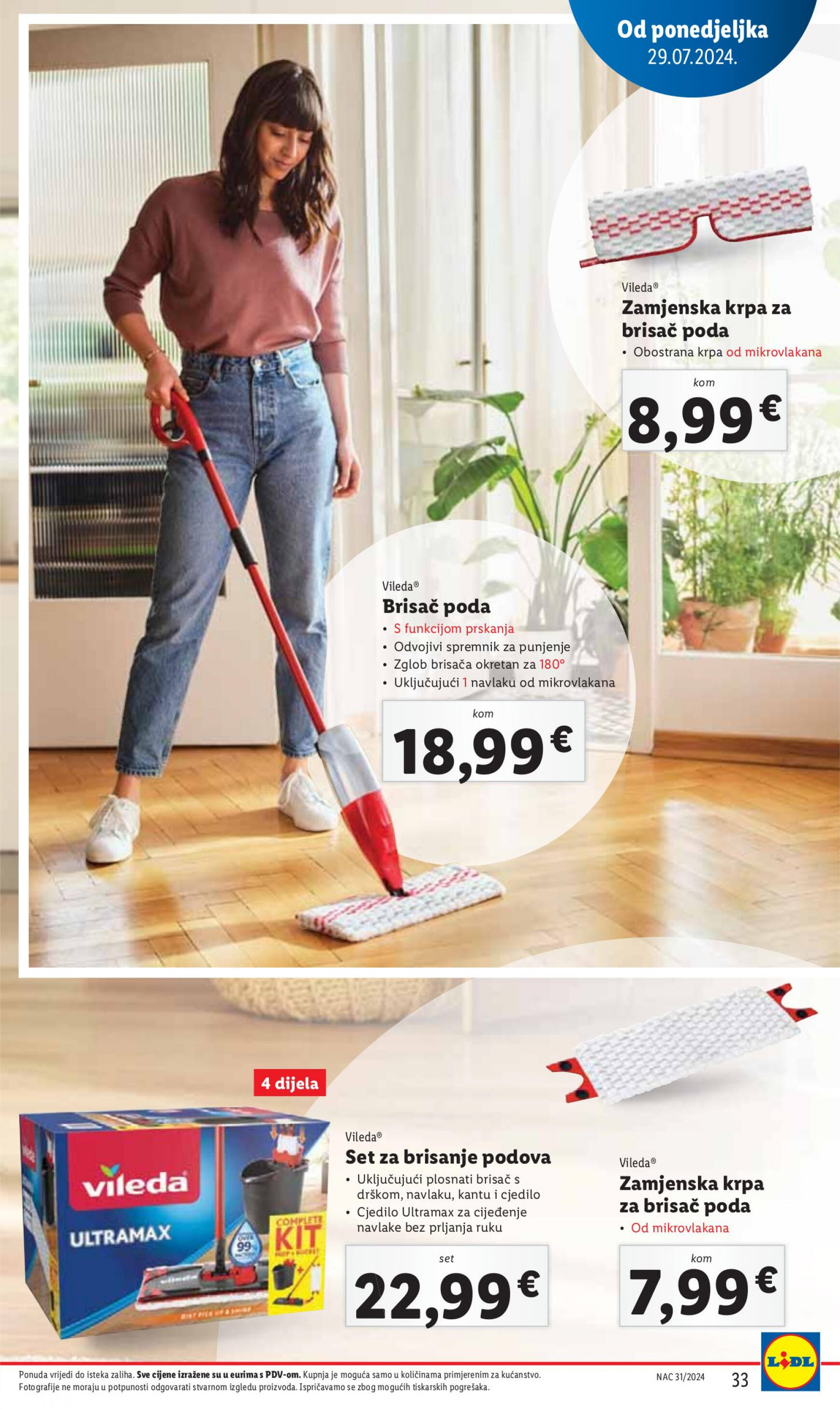 lidl - Novi katalog Lidl 29.07. - 04.08. - page: 33