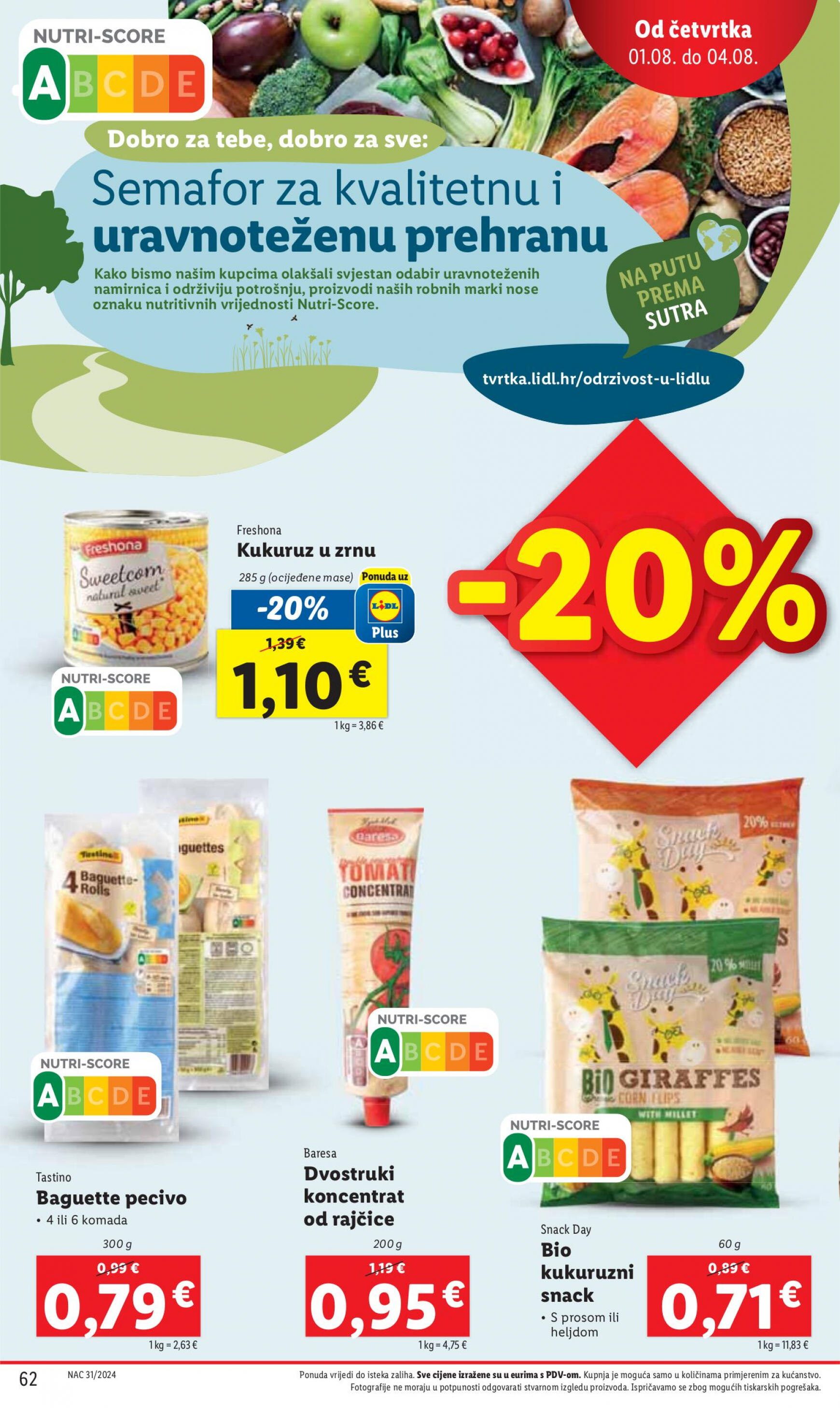 lidl - Novi katalog Lidl 29.07. - 04.08. - page: 62