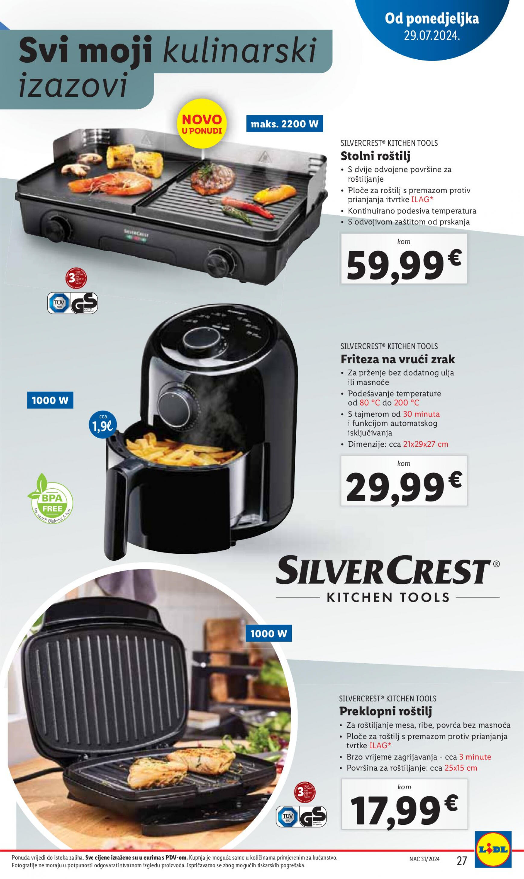 lidl - Novi katalog Lidl 29.07. - 04.08. - page: 27