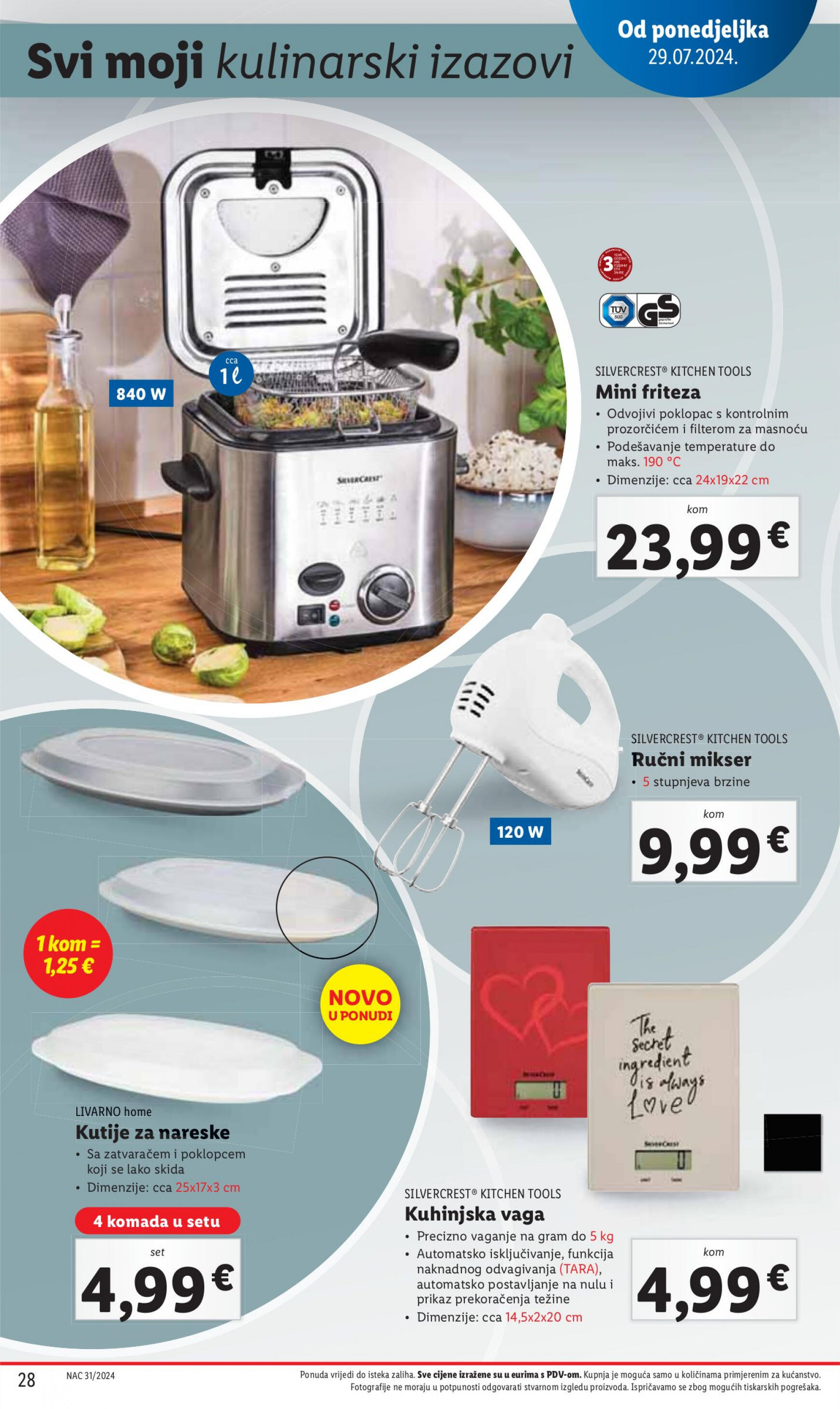 lidl - Novi katalog Lidl 29.07. - 04.08. - page: 28