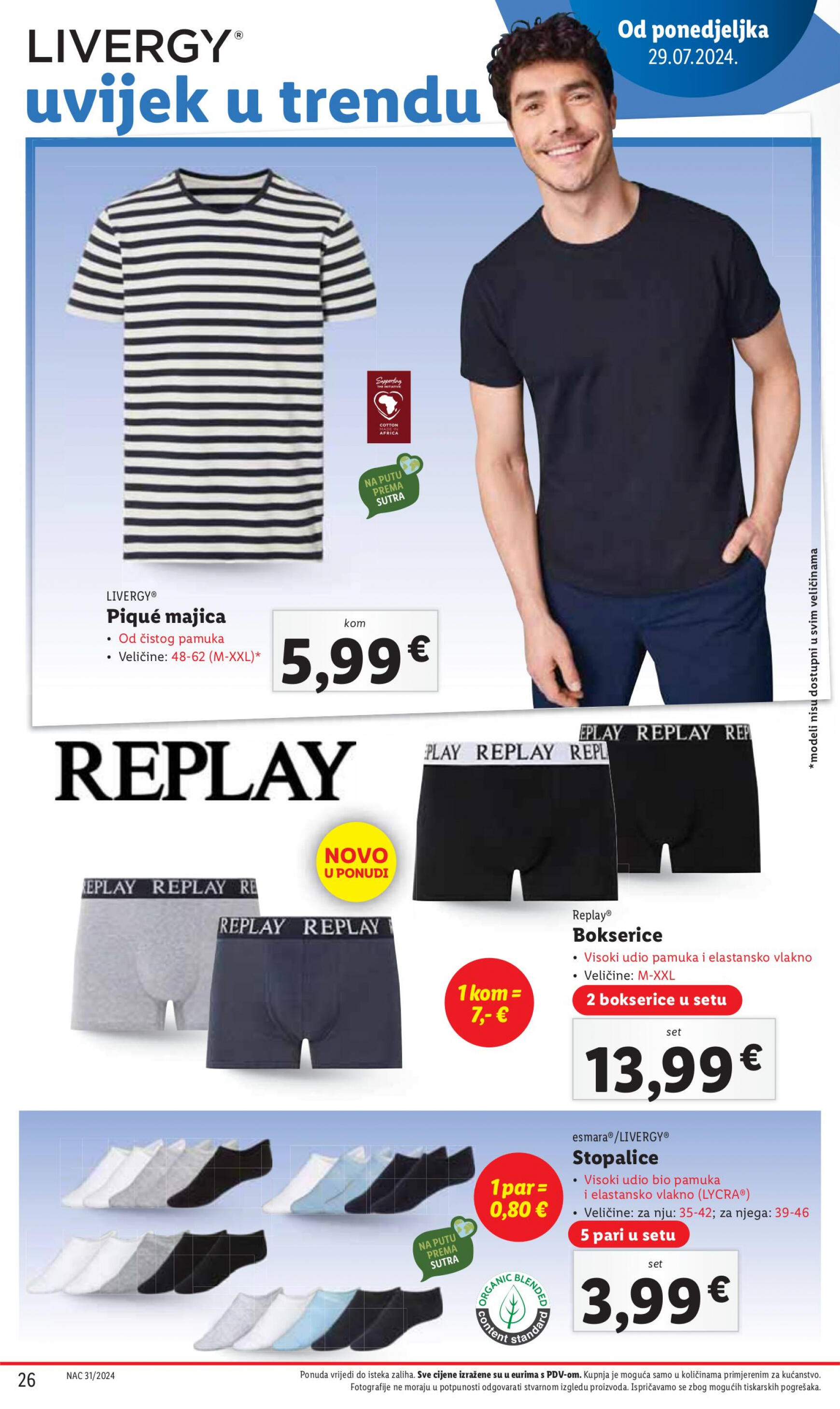 lidl - Novi katalog Lidl 29.07. - 04.08. - page: 26