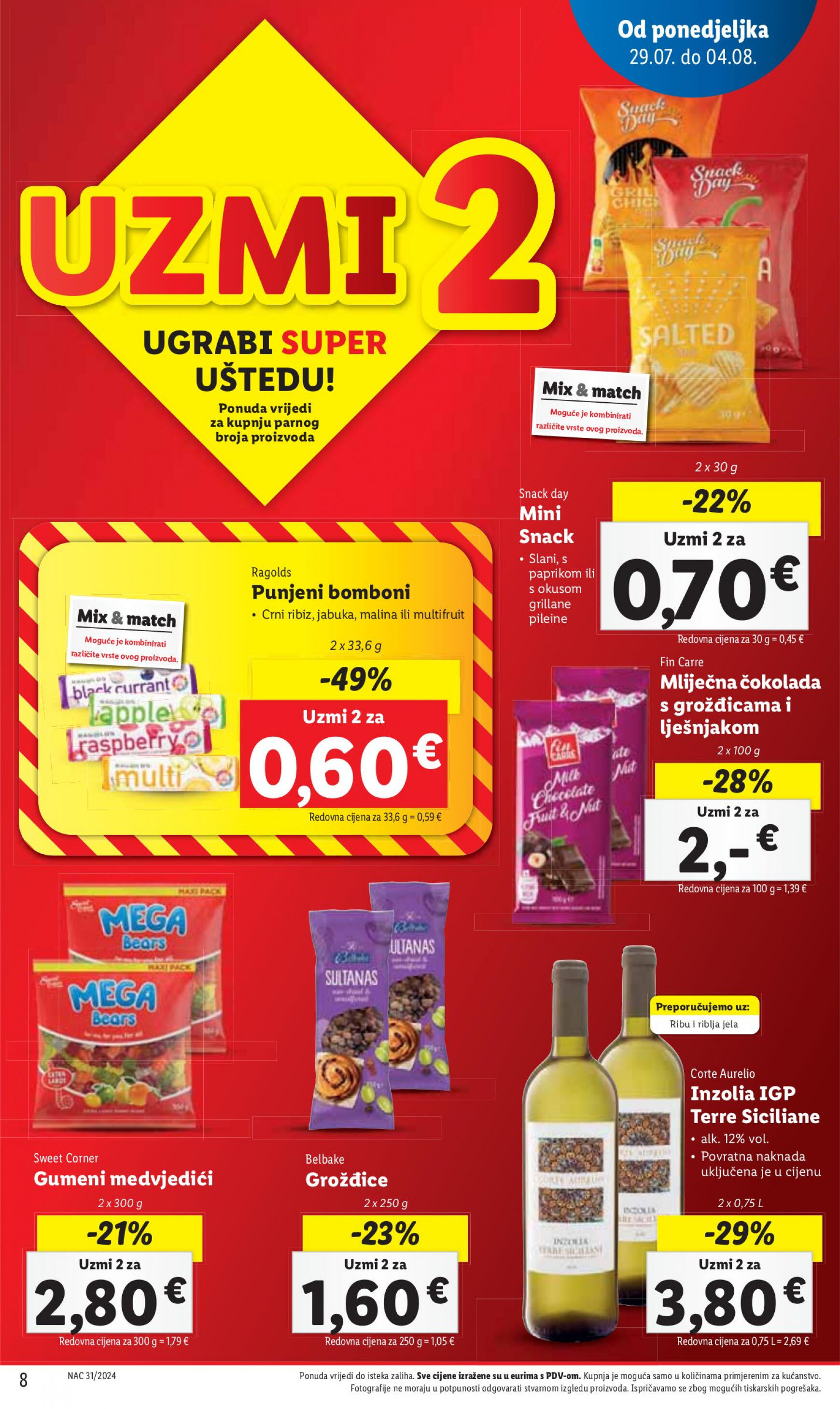 lidl - Novi katalog Lidl 29.07. - 04.08. - page: 8