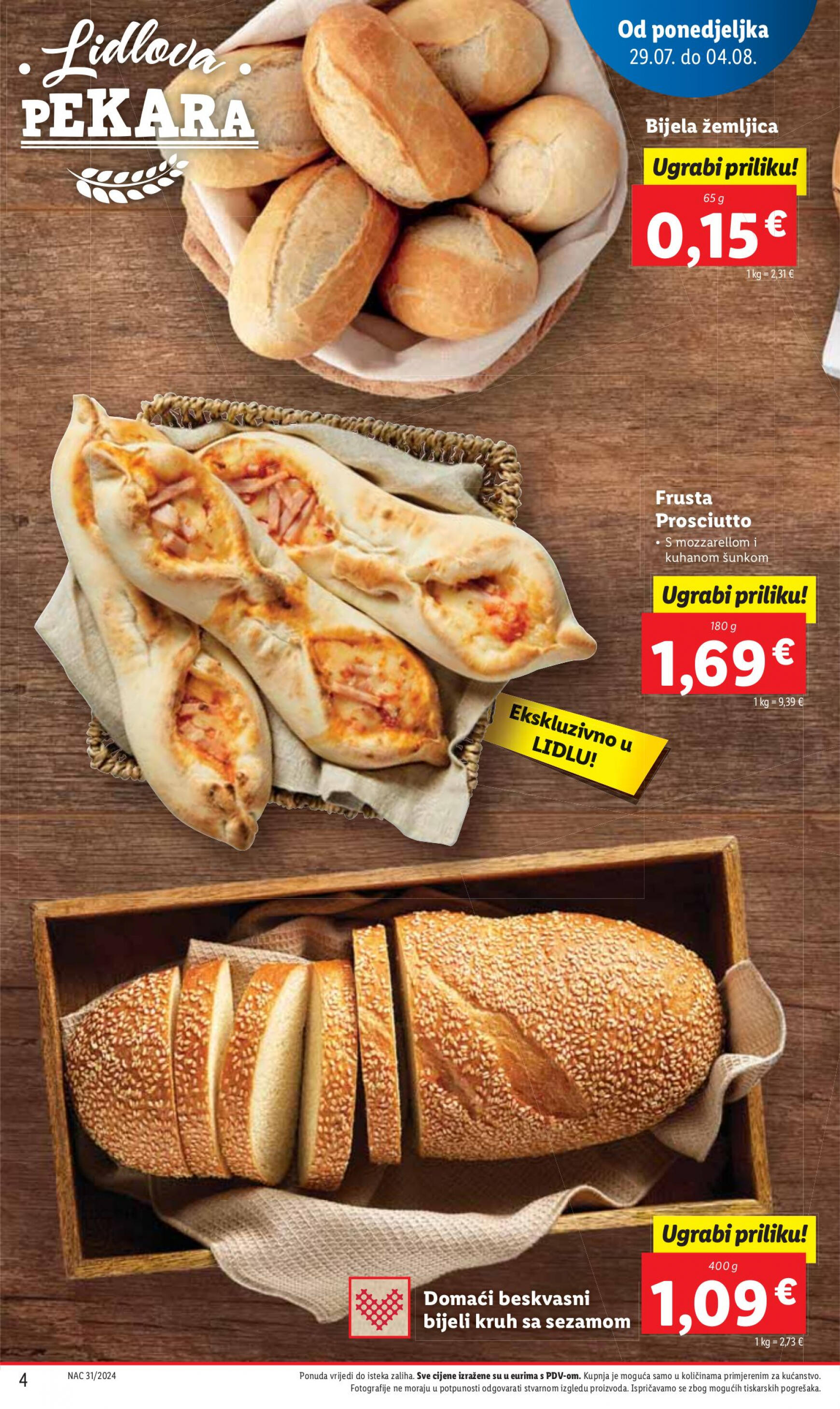 lidl - Novi katalog Lidl 29.07. - 04.08. - page: 4