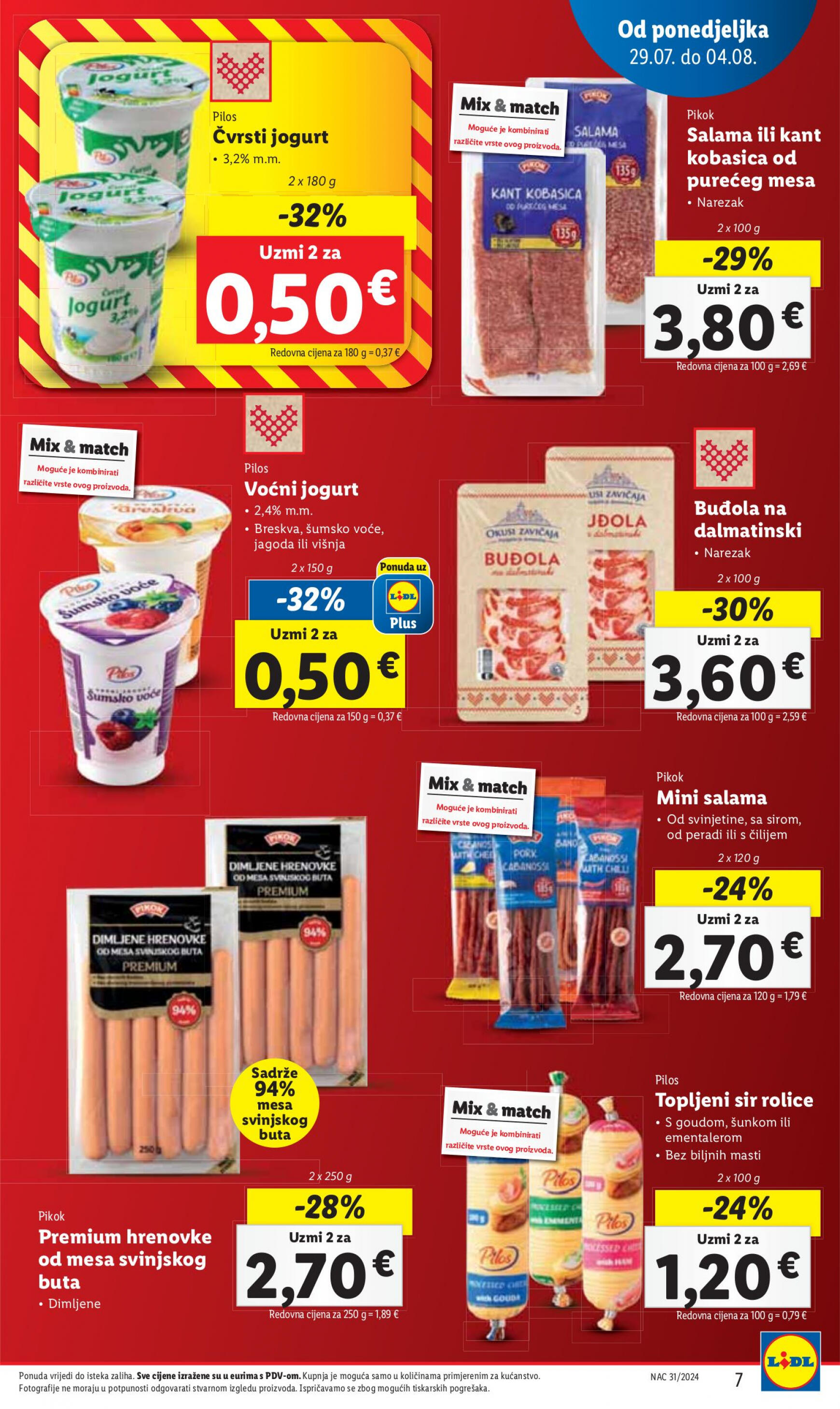 lidl - Novi katalog Lidl 29.07. - 04.08. - page: 7