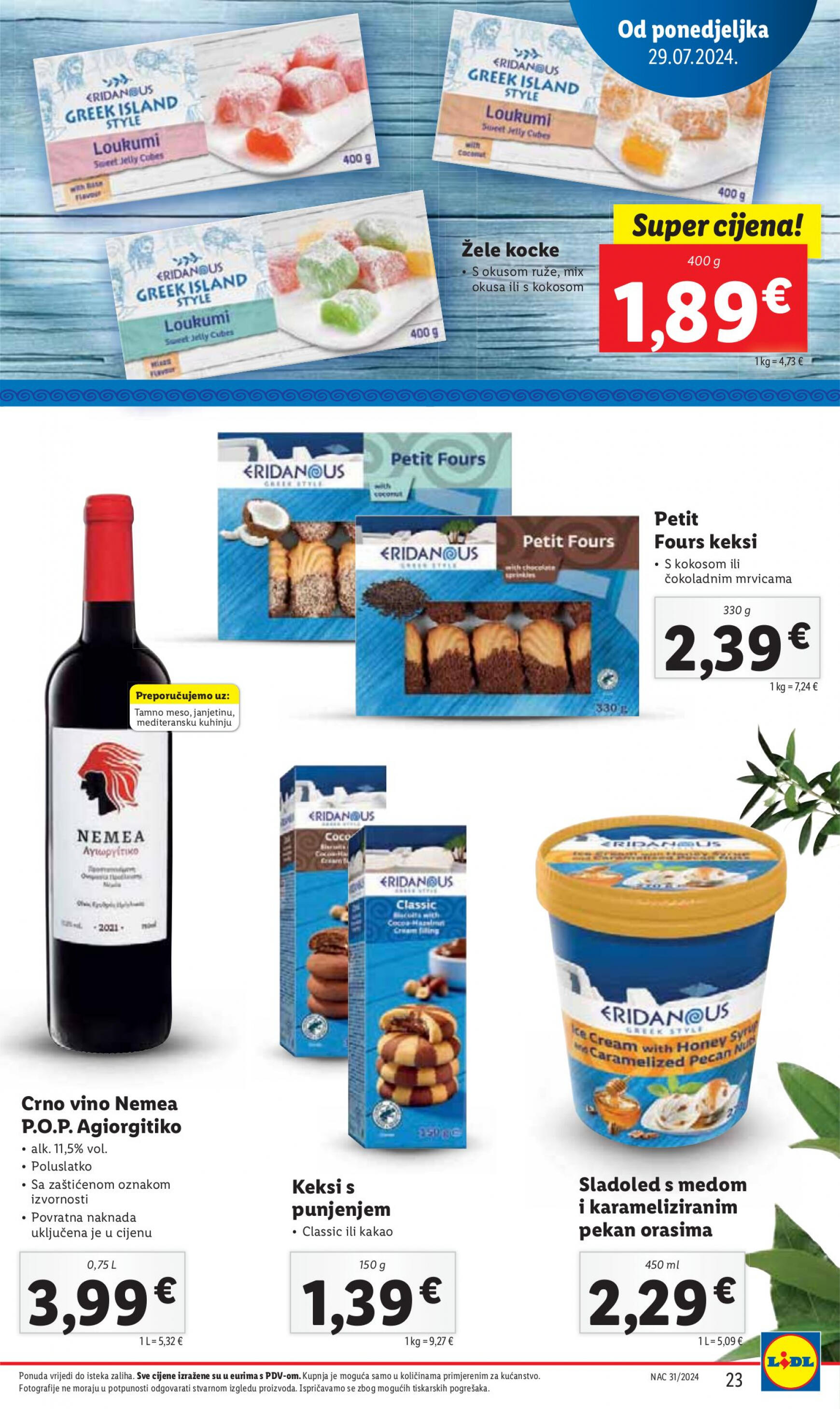 lidl - Novi katalog Lidl 29.07. - 04.08. - page: 23