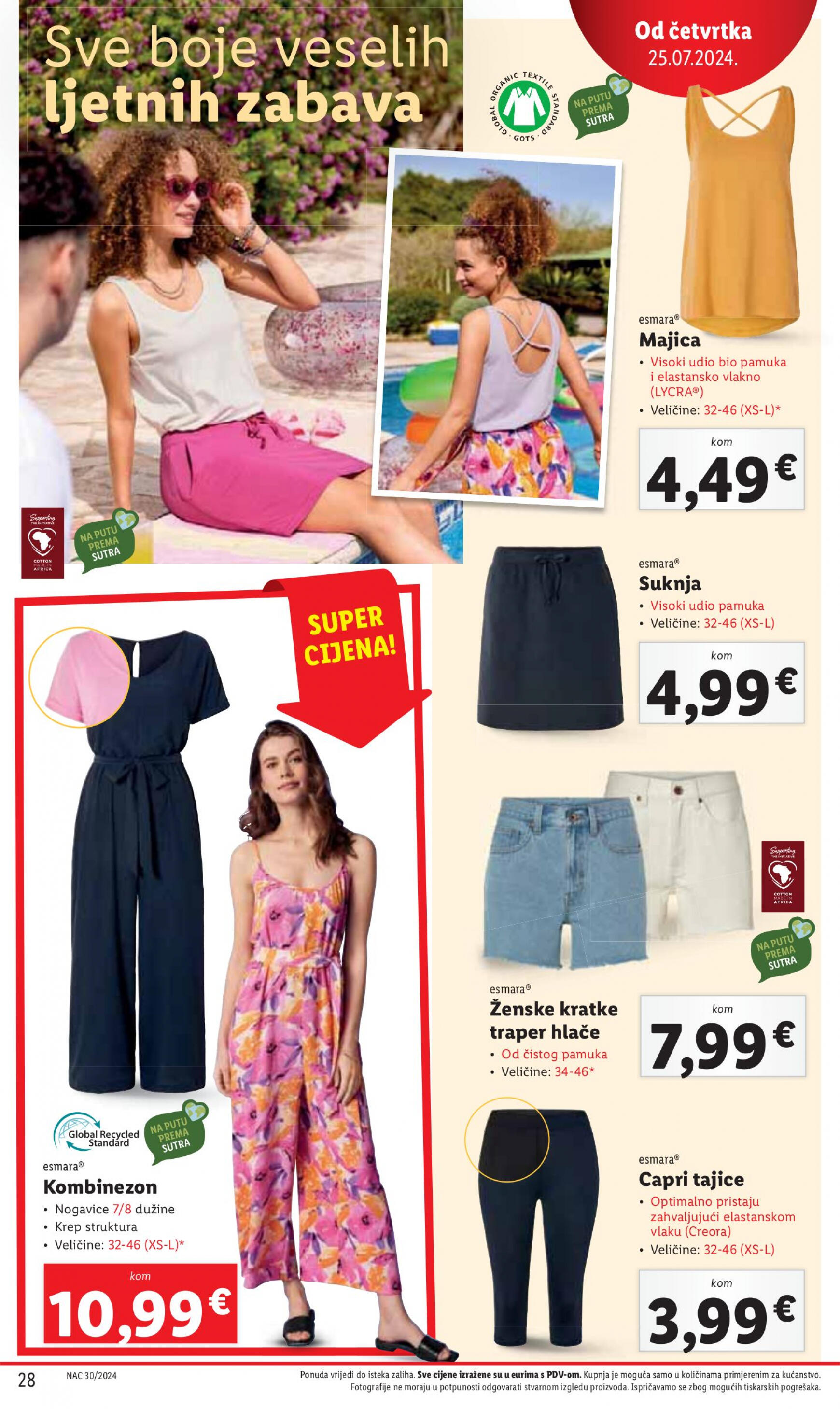 lidl - Novi katalog Lidl 25.07. - 28.07. - page: 28