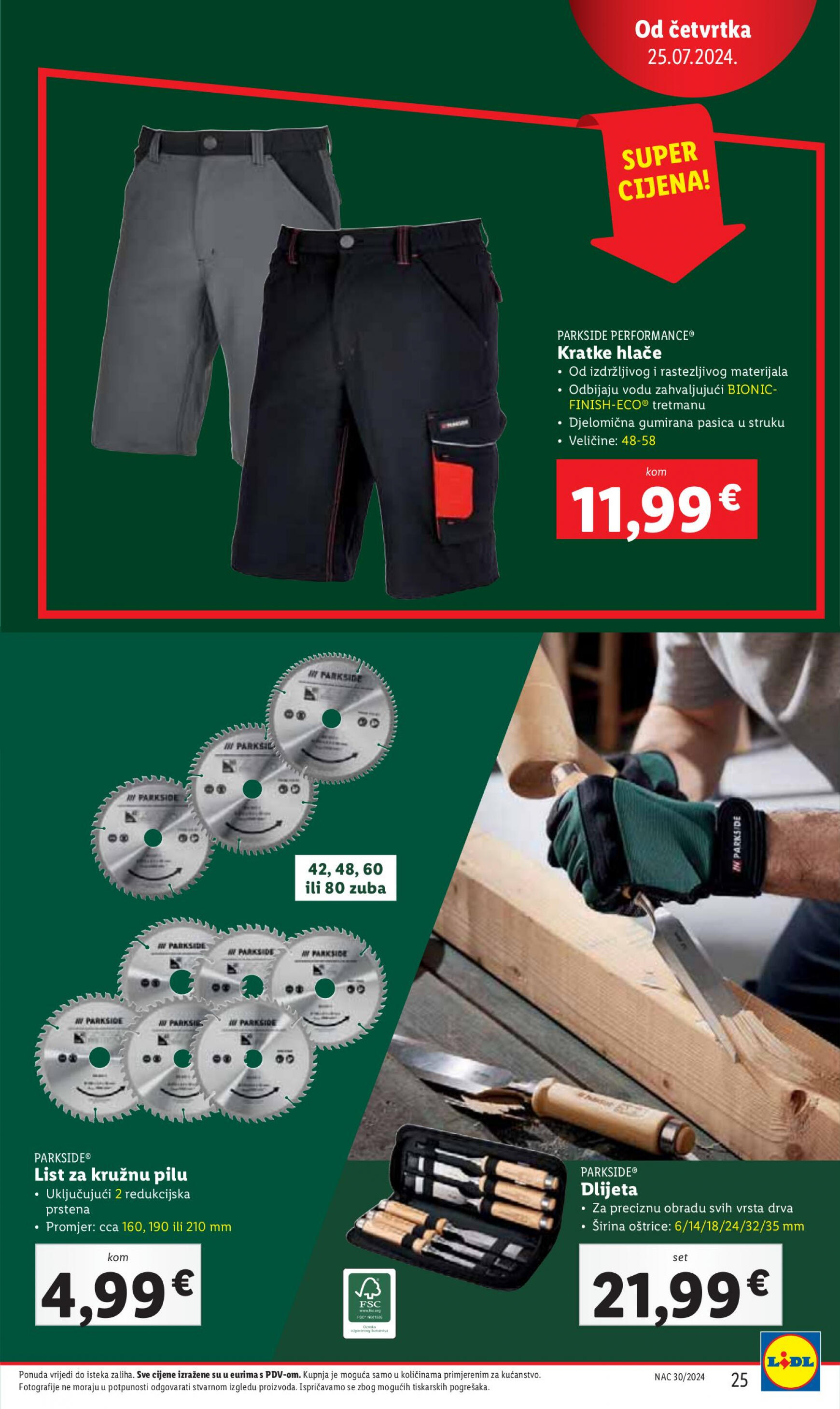 lidl - Novi katalog Lidl 25.07. - 28.07. - page: 25