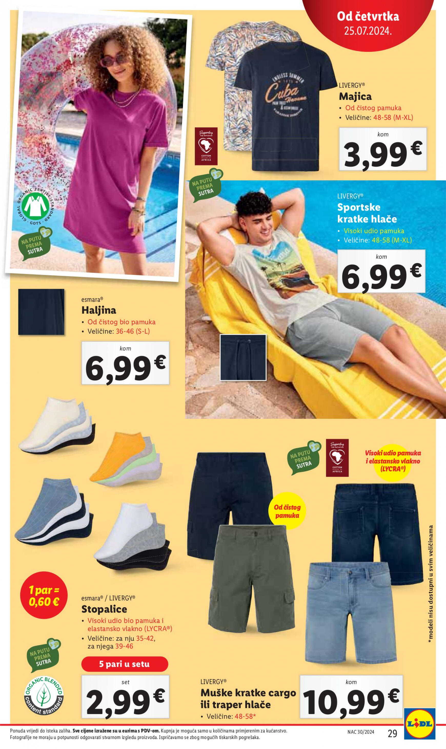 lidl - Novi katalog Lidl 25.07. - 28.07. - page: 29