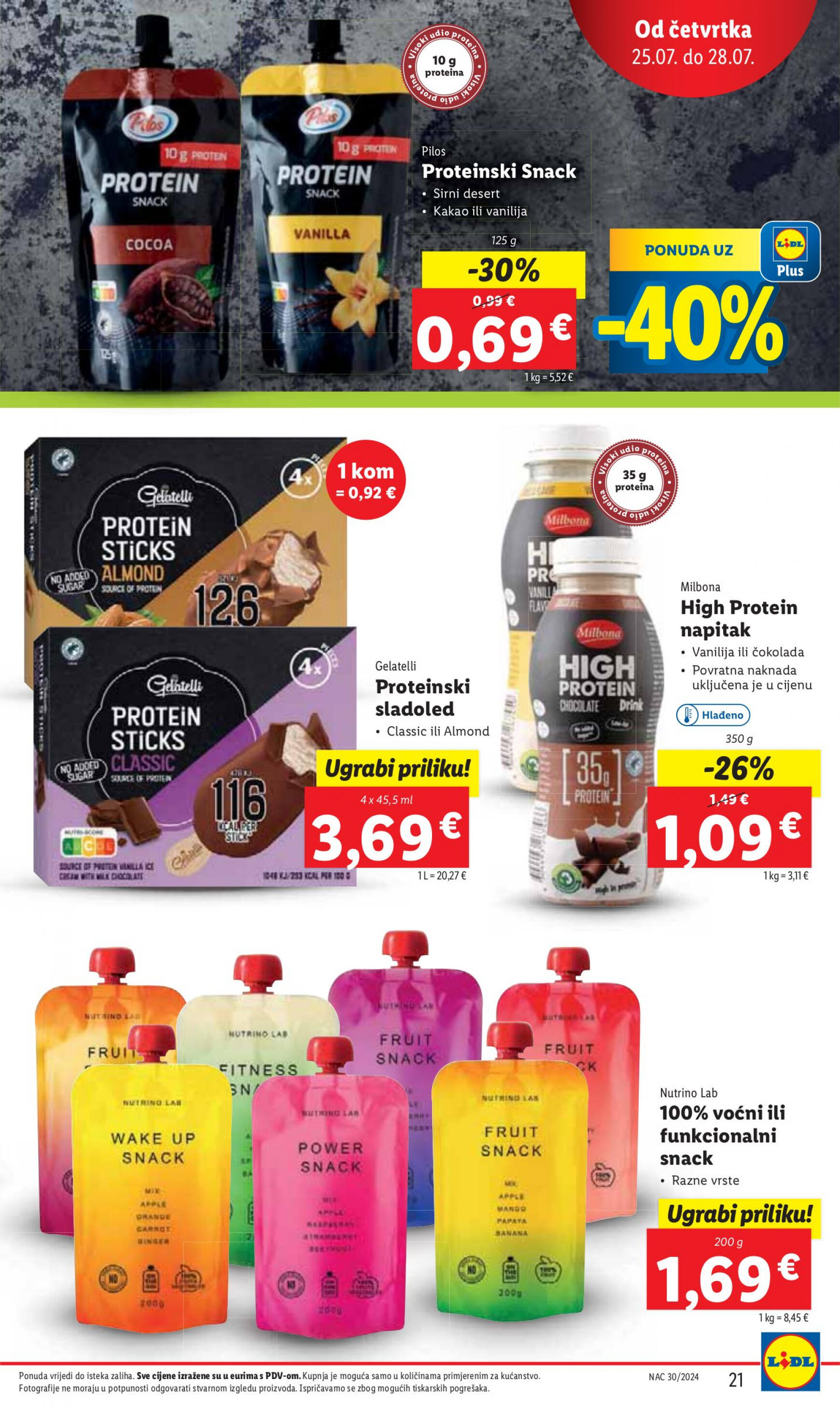 lidl - Novi katalog Lidl 25.07. - 28.07. - page: 21