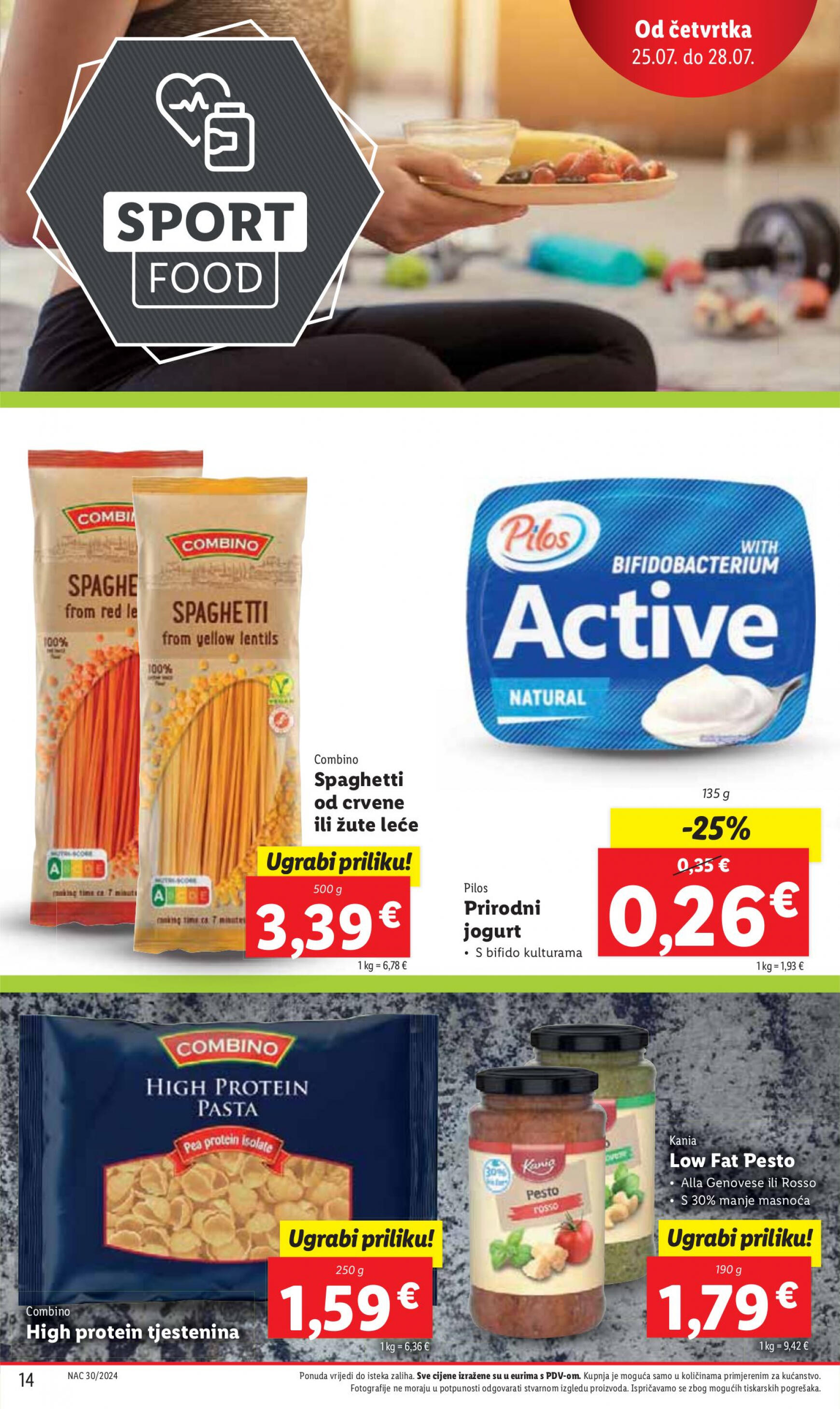 lidl - Novi katalog Lidl 25.07. - 28.07. - page: 14