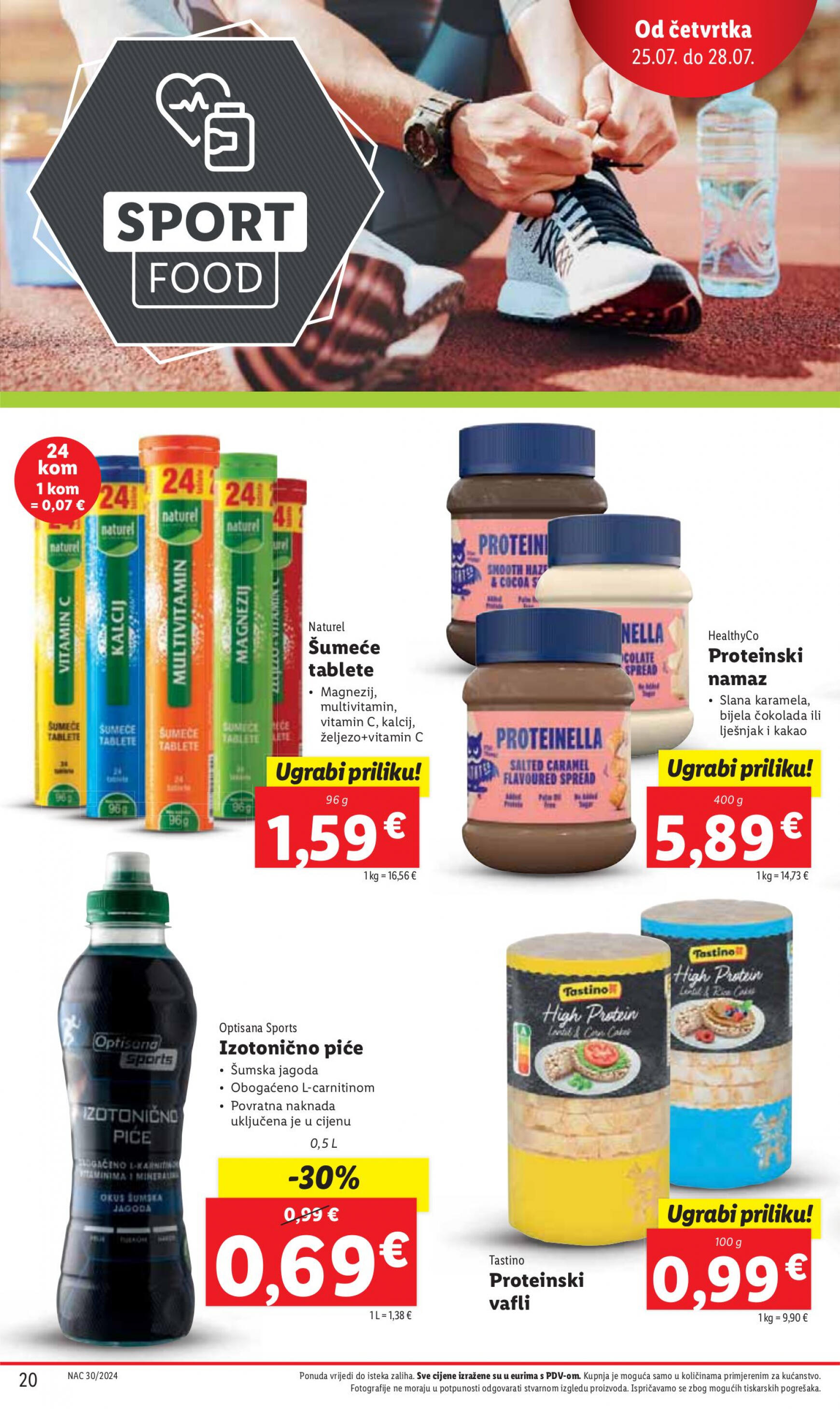 lidl - Novi katalog Lidl 25.07. - 28.07. - page: 20