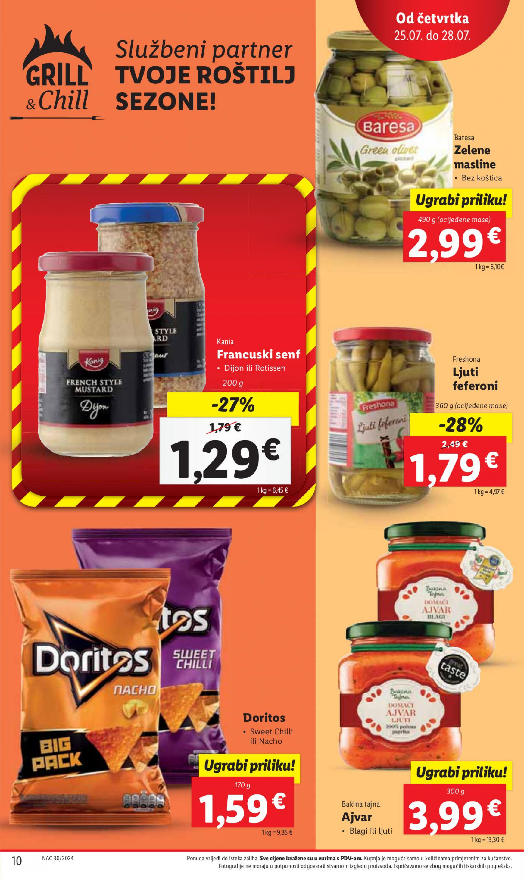 lidl - Novi katalog Lidl 25.07. - 28.07. - page: 10