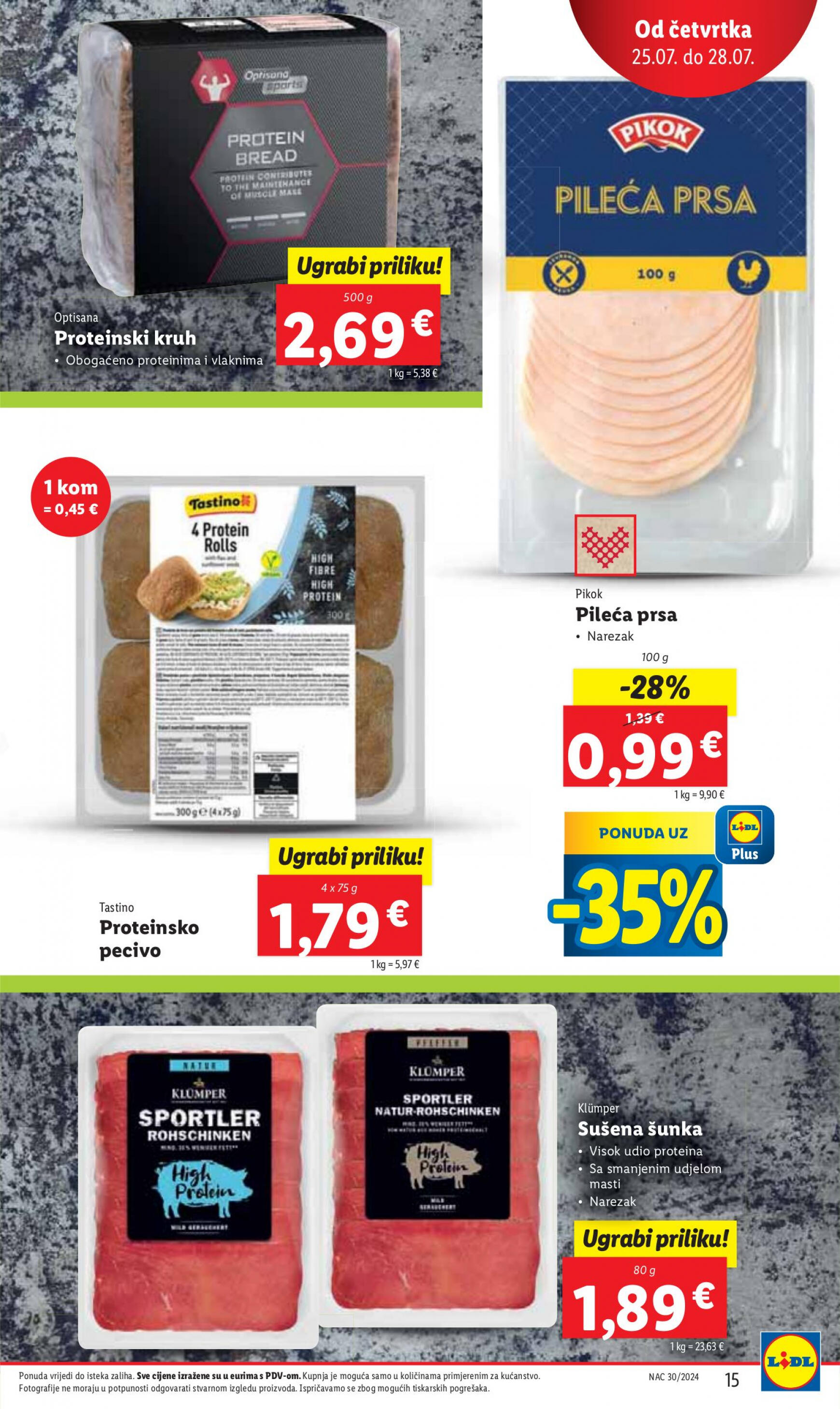 lidl - Novi katalog Lidl 25.07. - 28.07. - page: 15