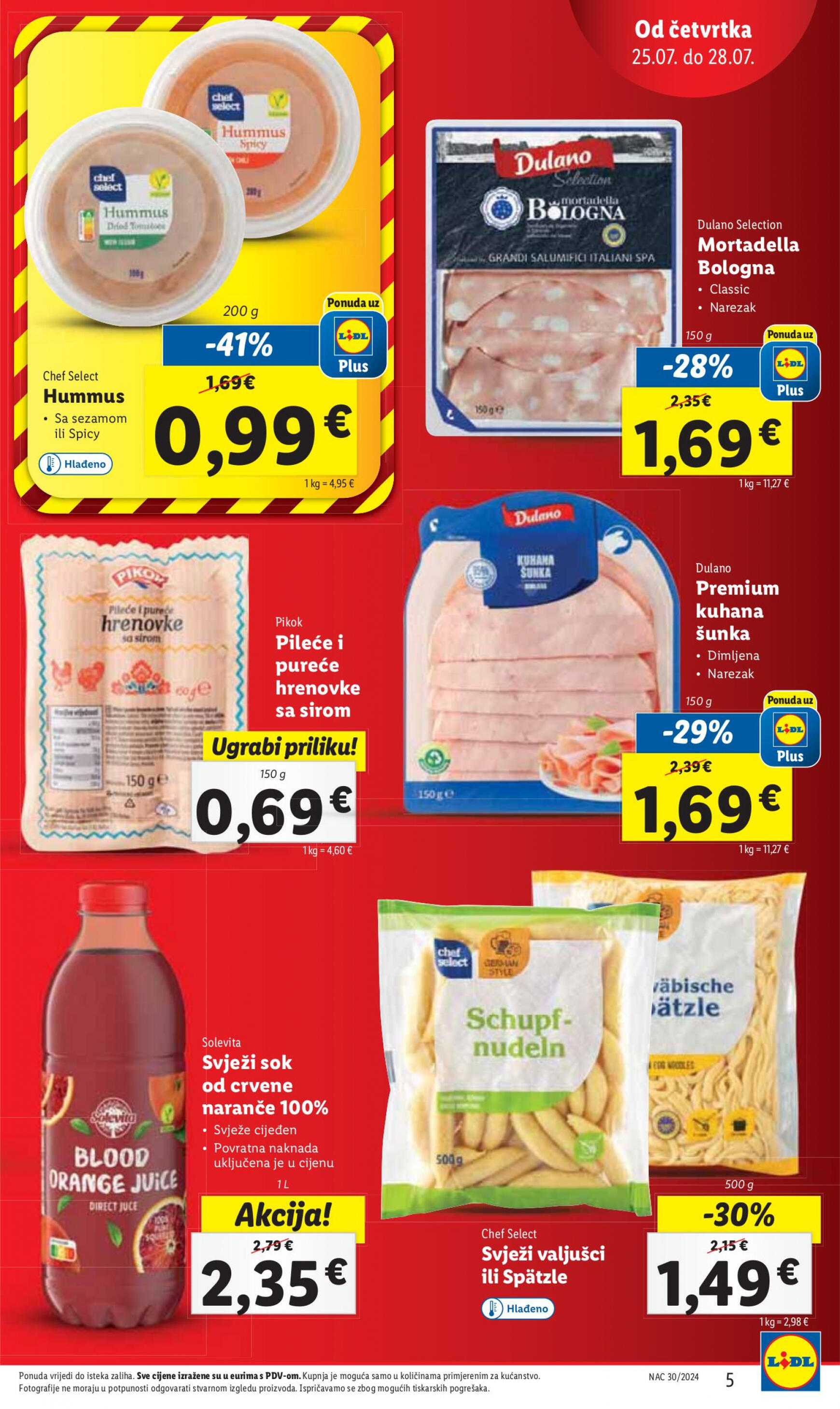 lidl - Novi katalog Lidl 25.07. - 28.07. - page: 5