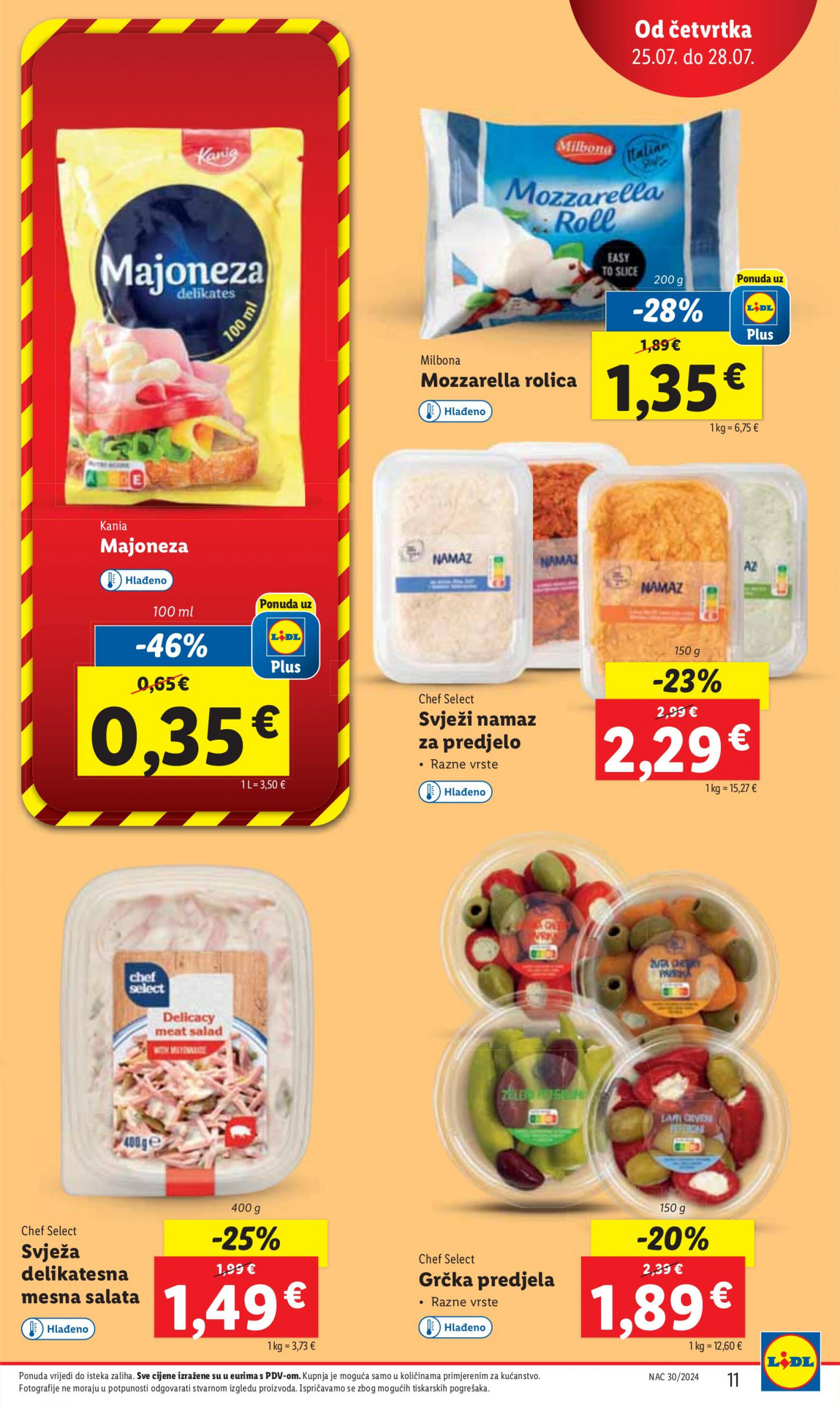 lidl - Novi katalog Lidl 25.07. - 28.07. - page: 11