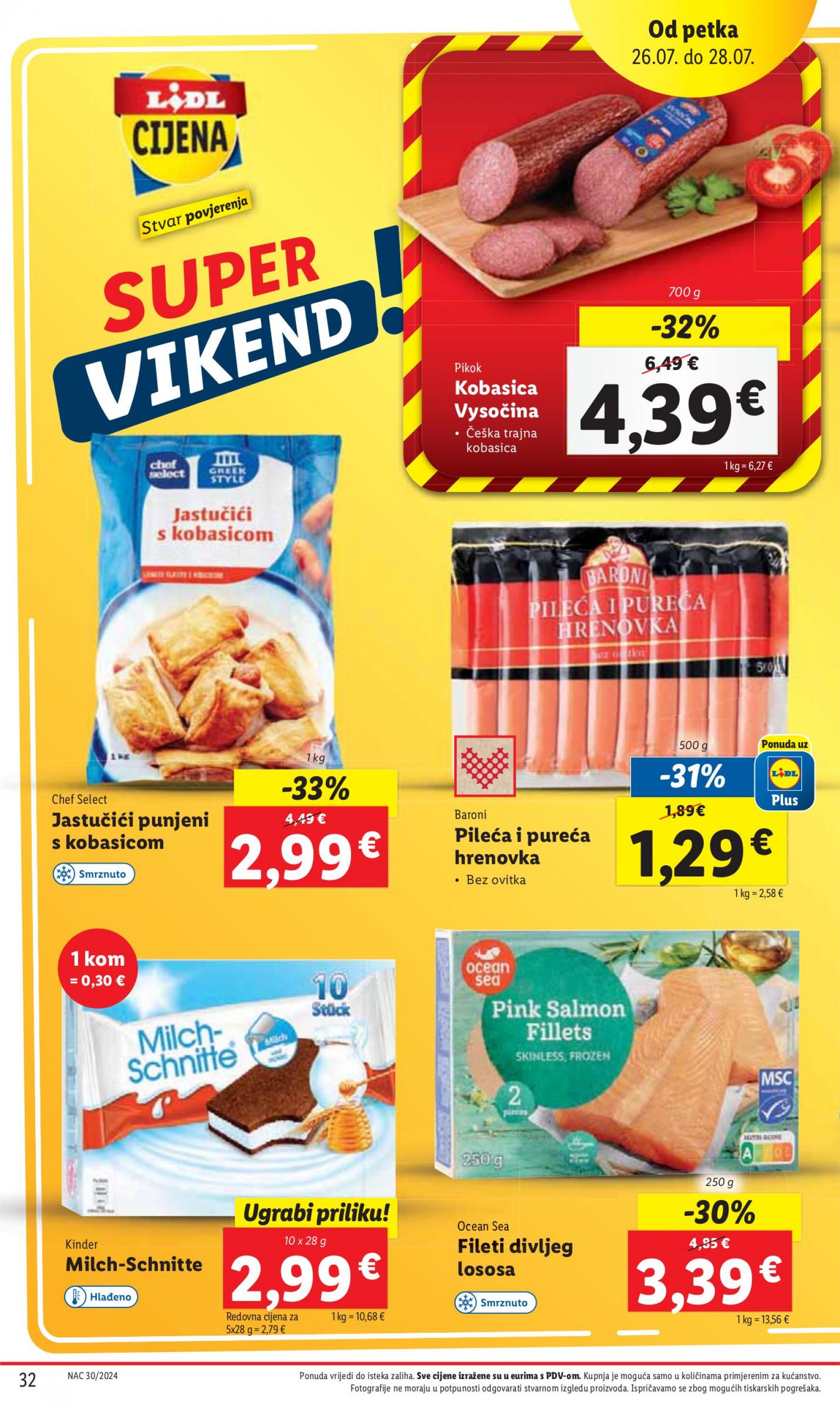 lidl - Novi katalog Lidl 25.07. - 28.07. - page: 32