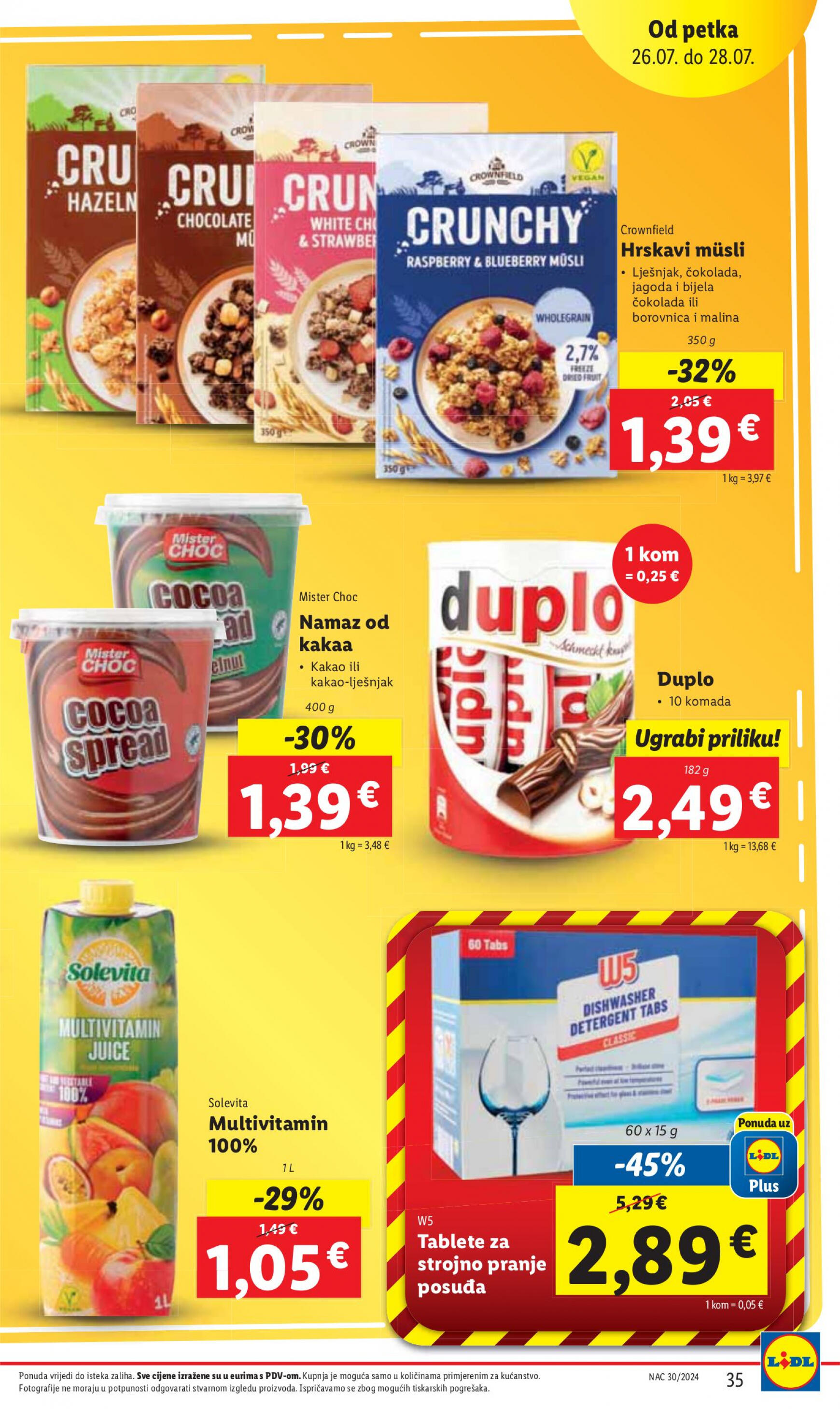 lidl - Novi katalog Lidl 25.07. - 28.07. - page: 35