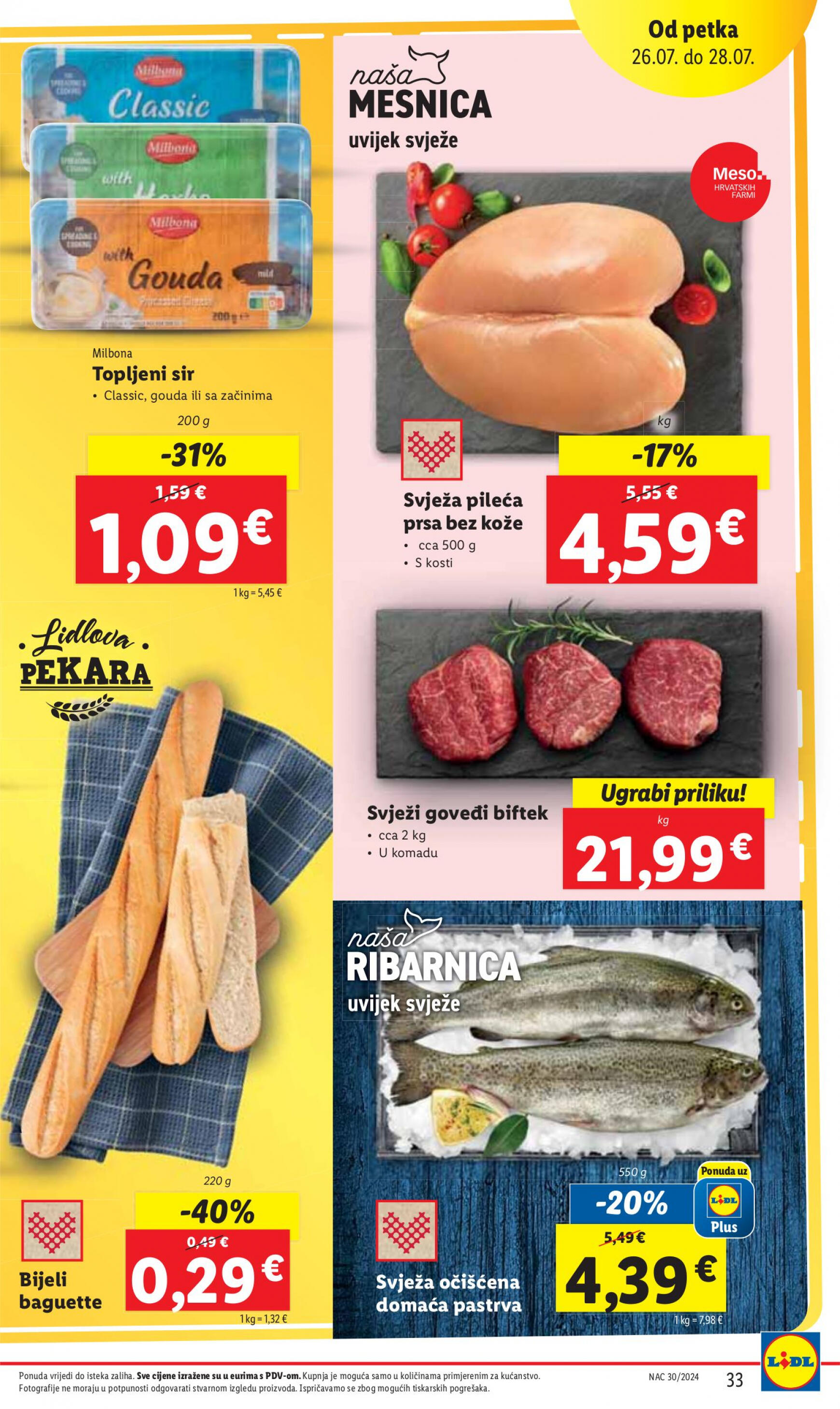 lidl - Novi katalog Lidl 25.07. - 28.07. - page: 33