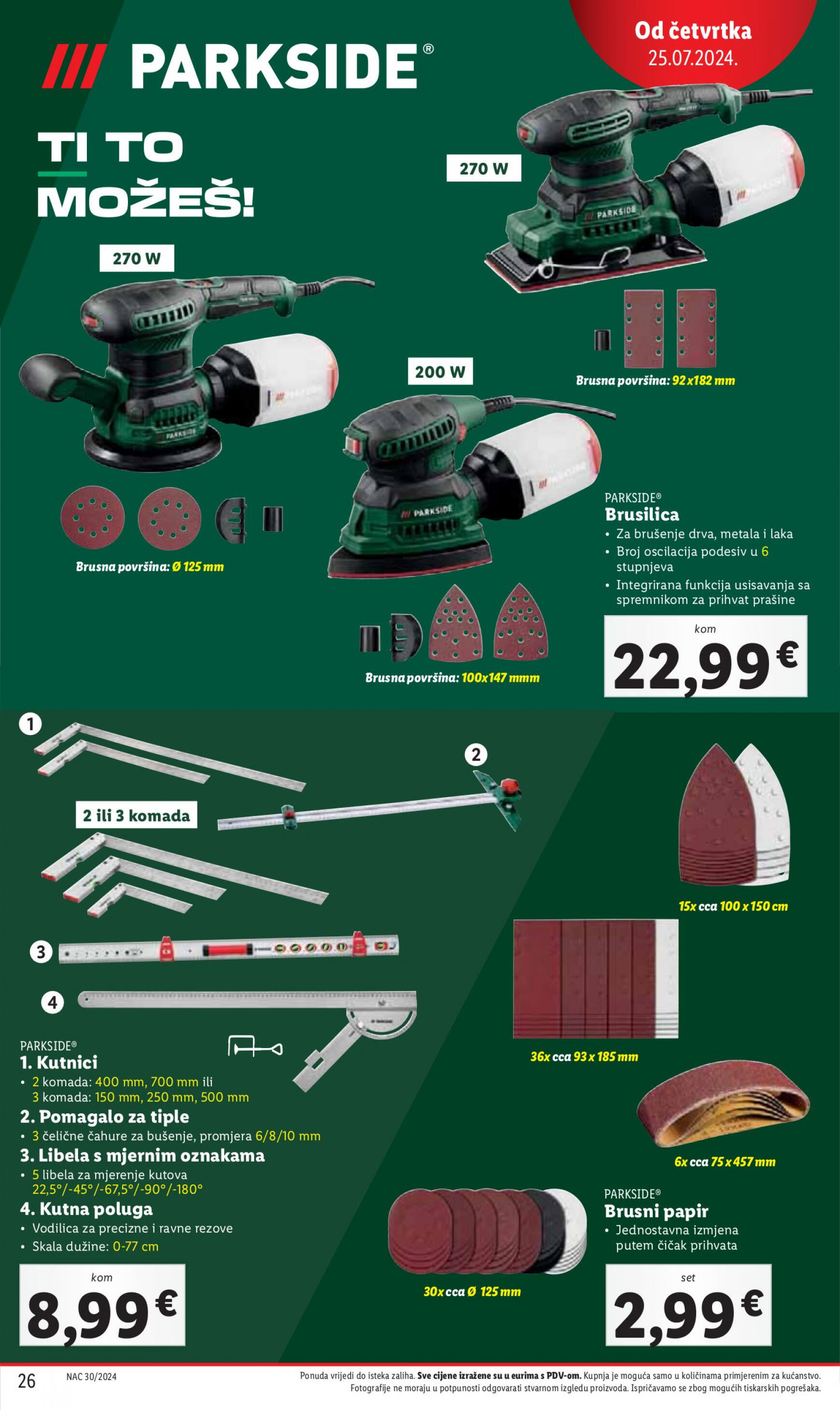 lidl - Novi katalog Lidl 25.07. - 28.07. - page: 26