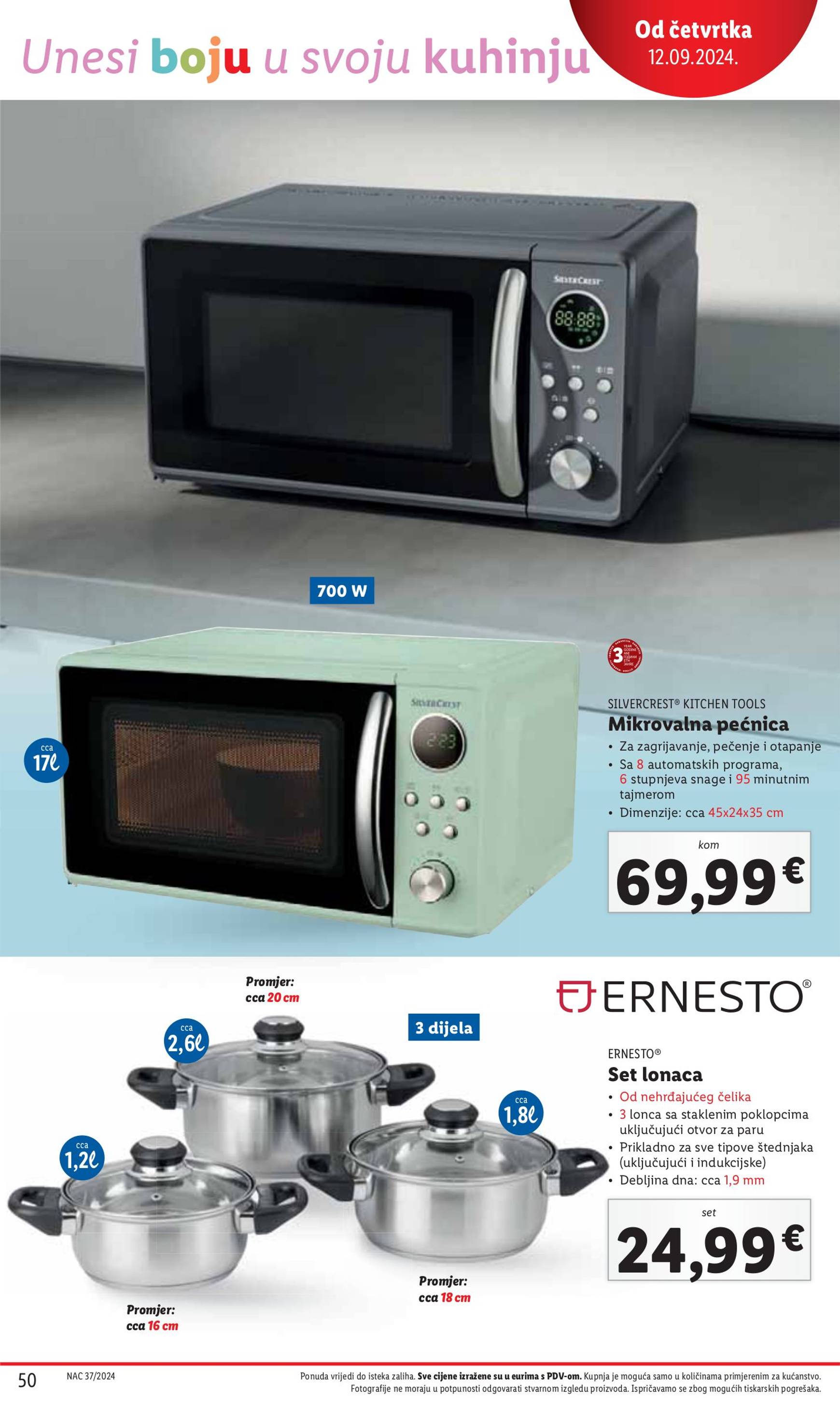 lidl - Novi katalog Lidl 09.09. - 15.09. - page: 50