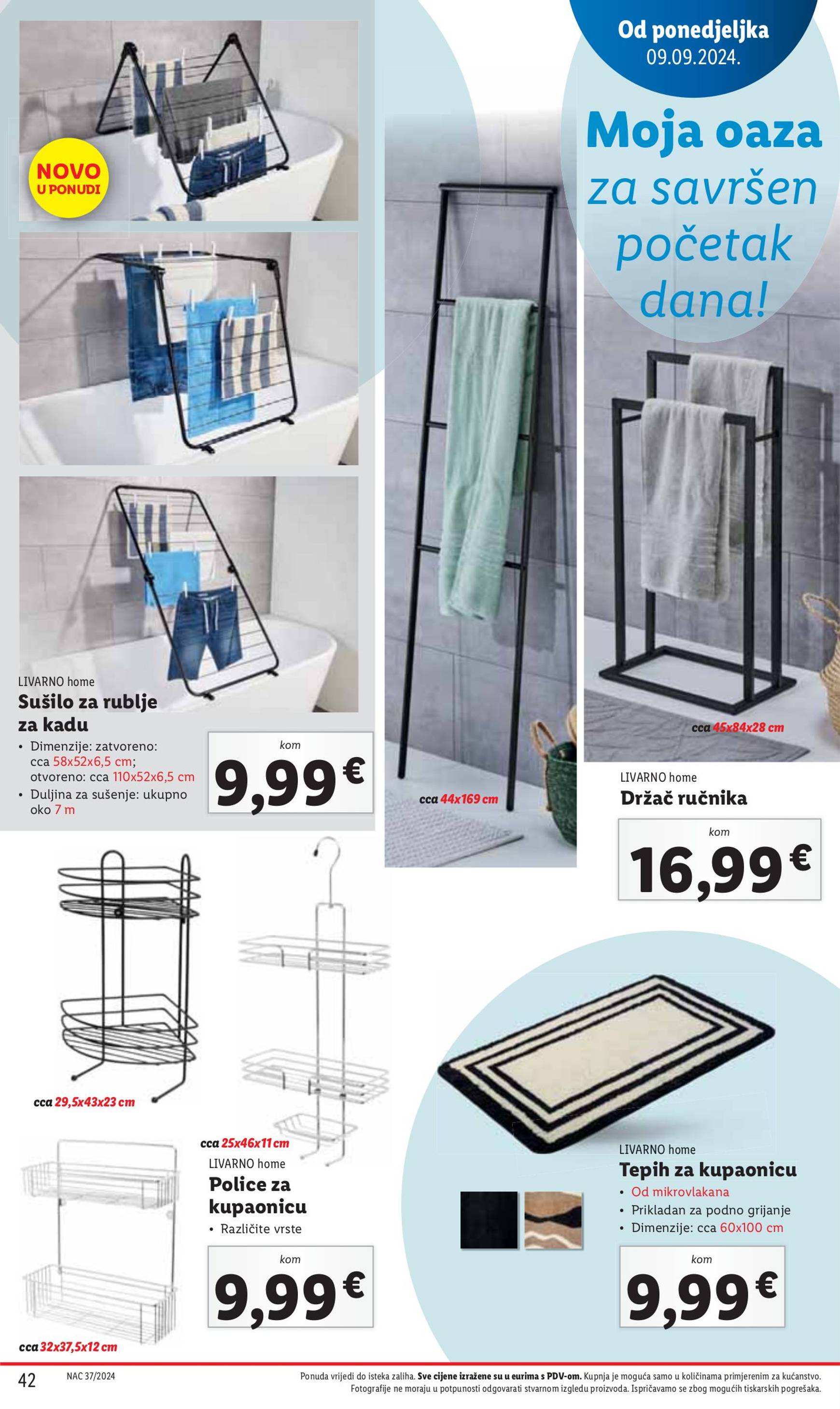 lidl - Novi katalog Lidl 09.09. - 15.09. - page: 42