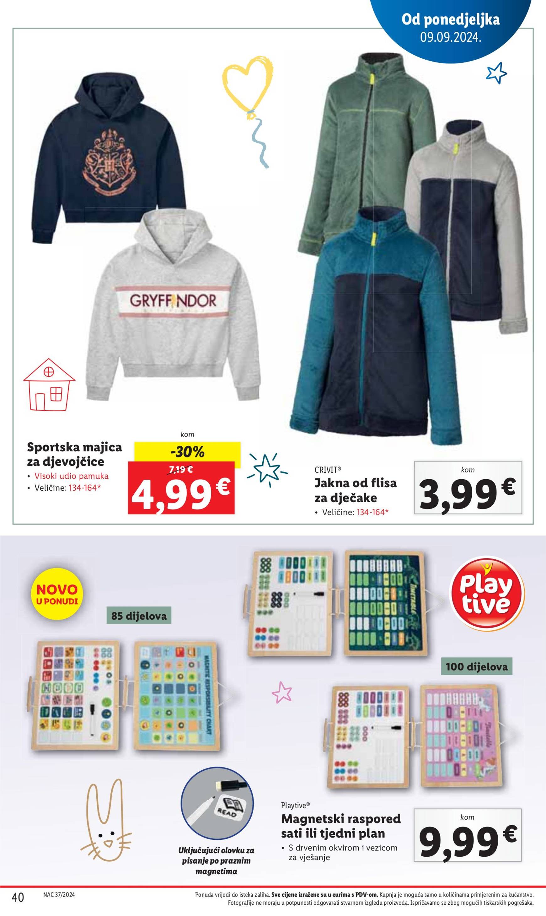 lidl - Novi katalog Lidl 09.09. - 15.09. - page: 40