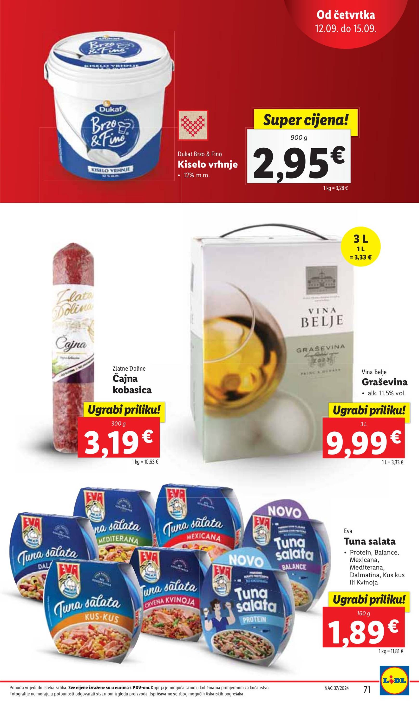 lidl - Novi katalog Lidl 09.09. - 15.09. - page: 71