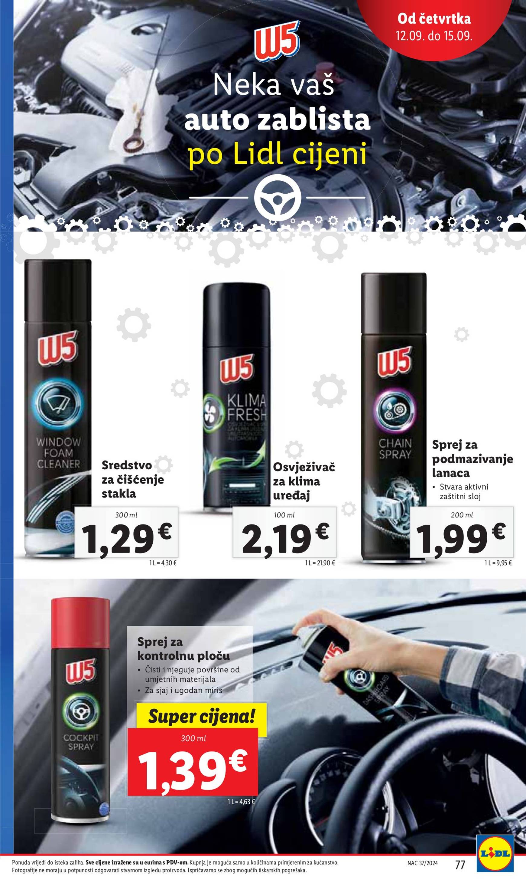 lidl - Novi katalog Lidl 09.09. - 15.09. - page: 77