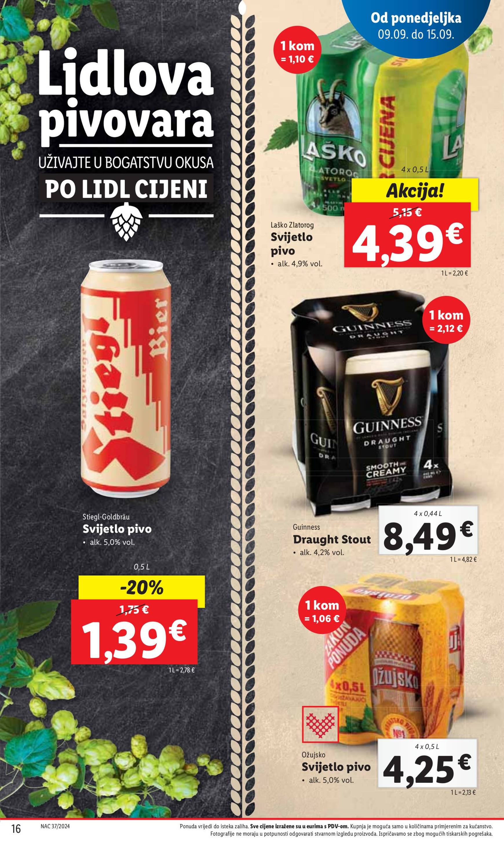 lidl - Novi katalog Lidl 09.09. - 15.09. - page: 16