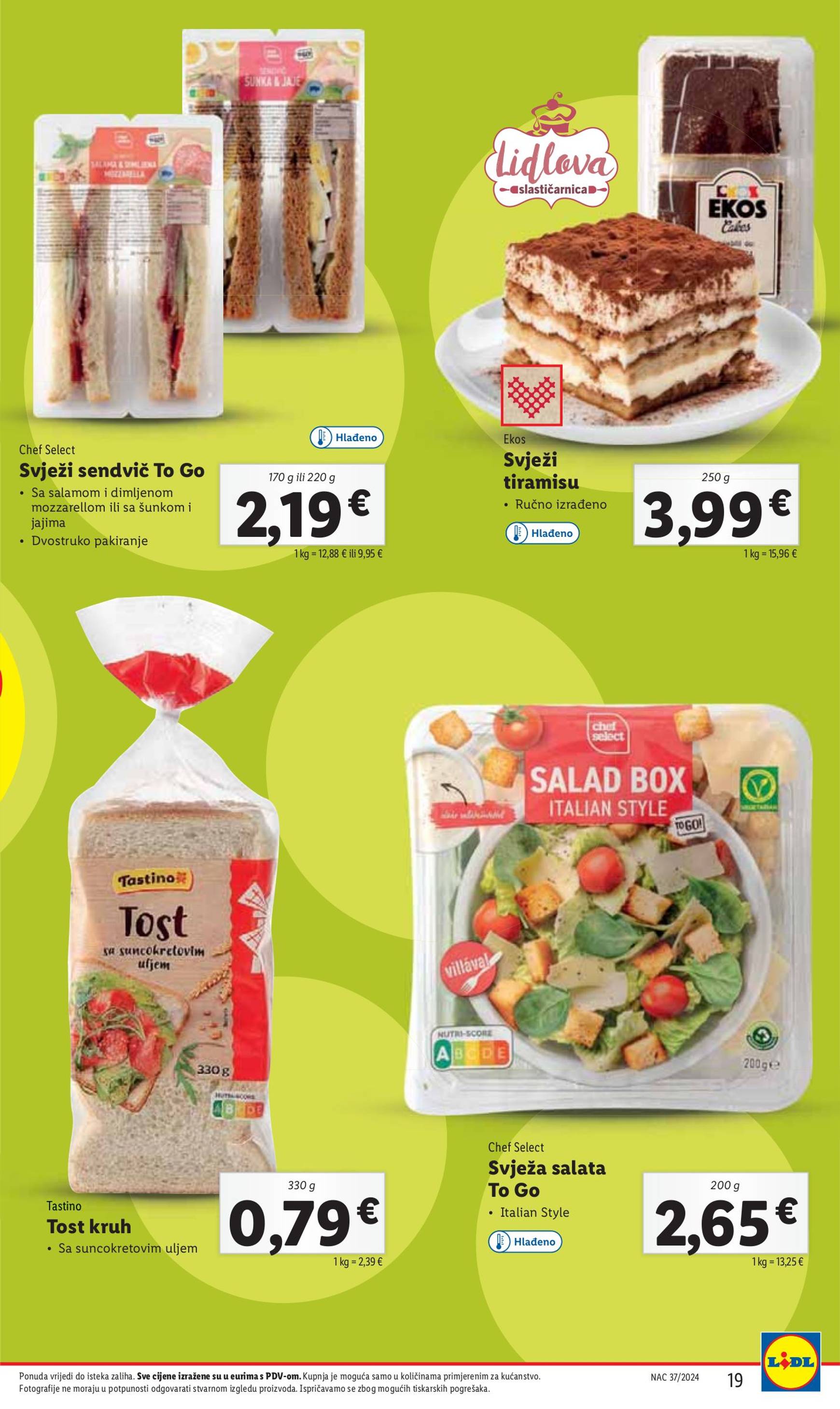 lidl - Novi katalog Lidl 09.09. - 15.09. - page: 19