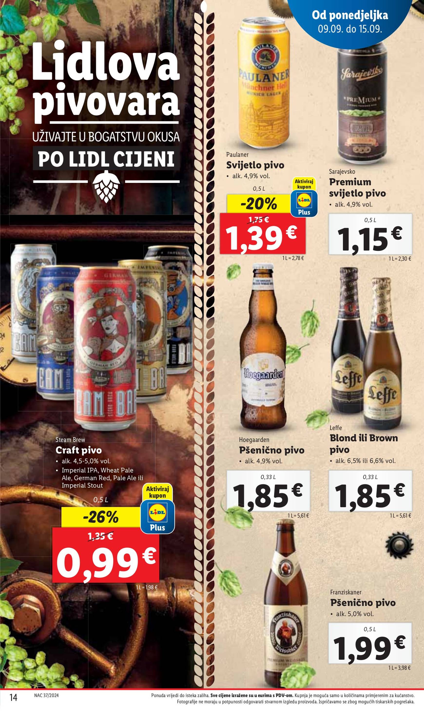 lidl - Novi katalog Lidl 09.09. - 15.09. - page: 14