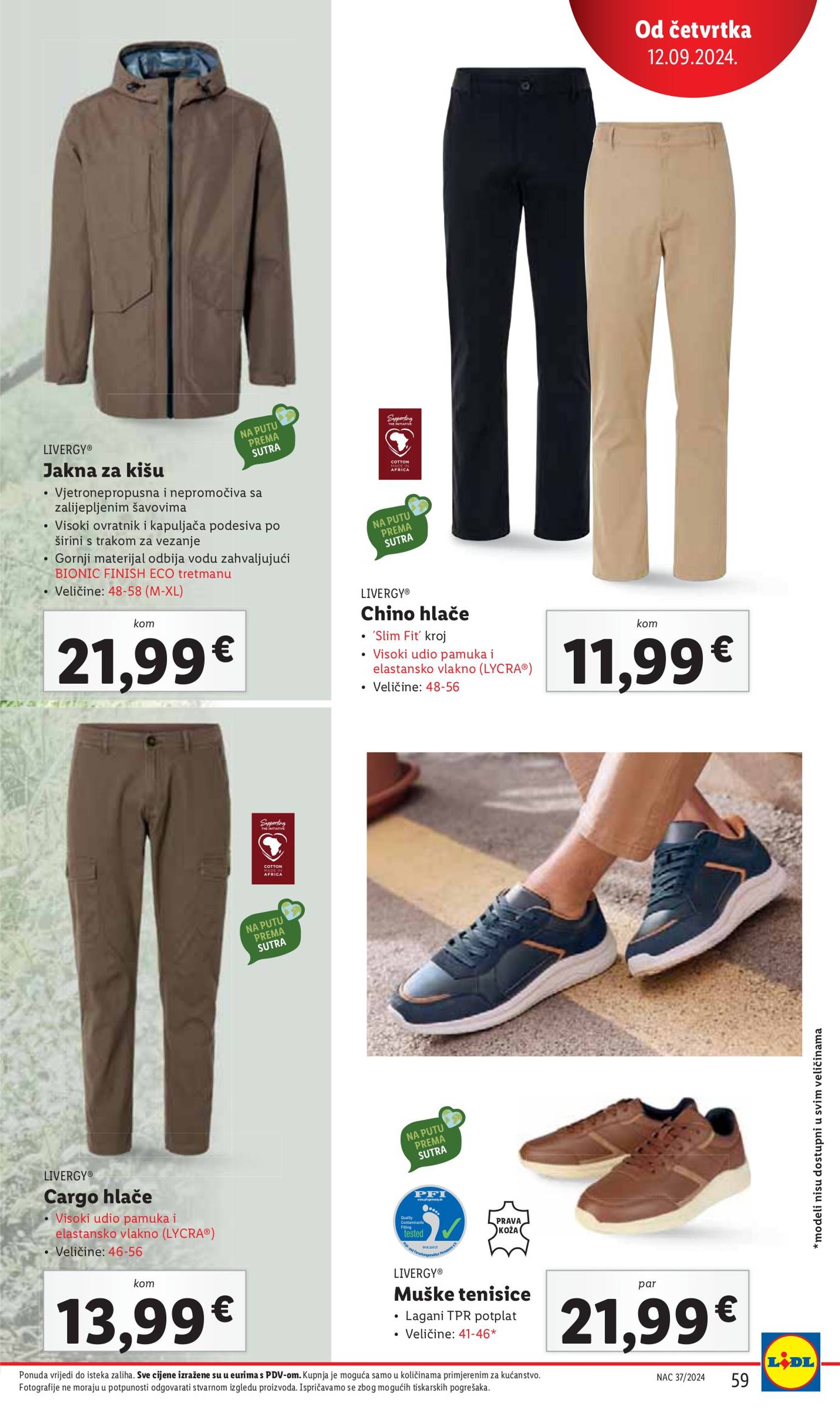 lidl - Novi katalog Lidl 09.09. - 15.09. - page: 59