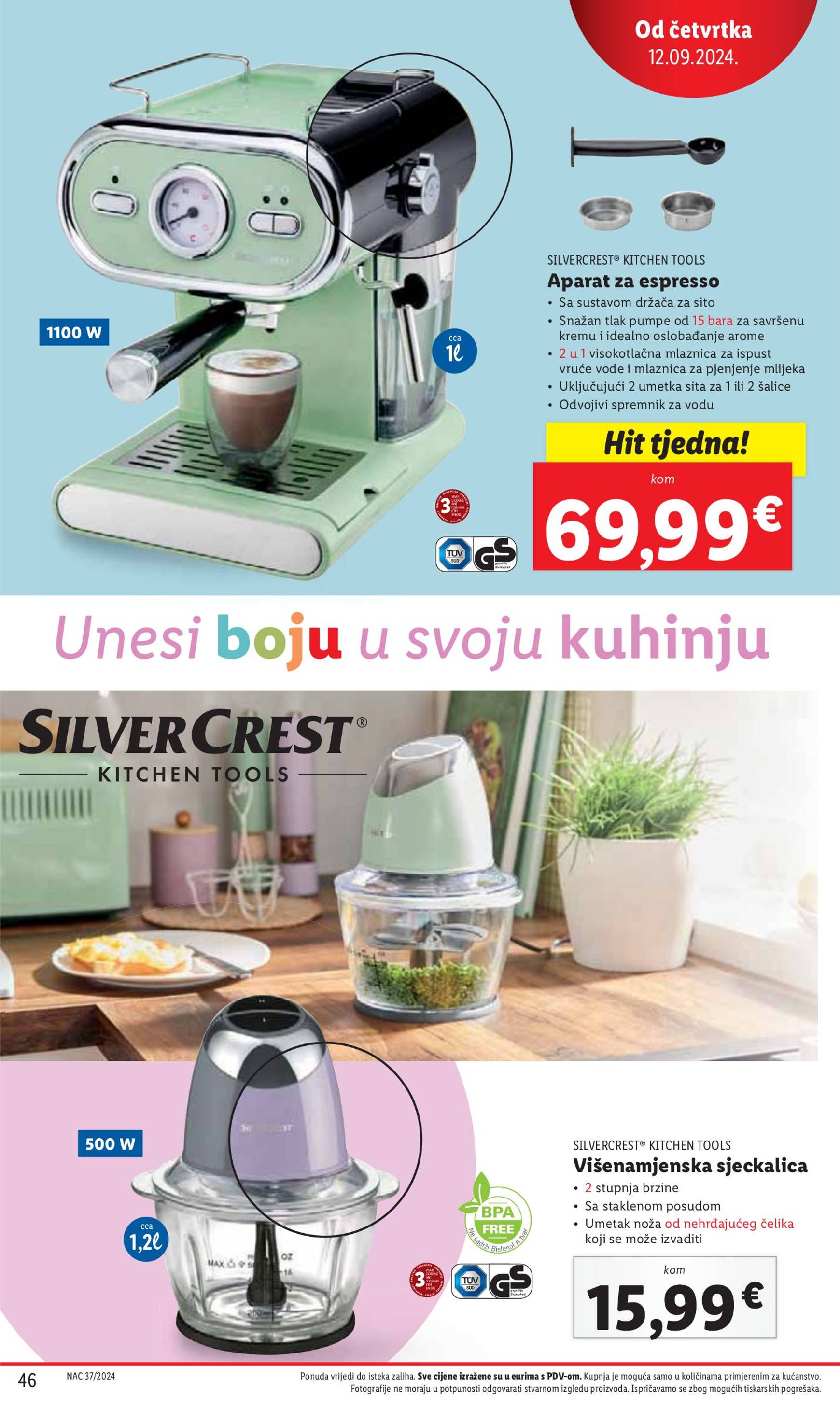 lidl - Novi katalog Lidl 09.09. - 15.09. - page: 46