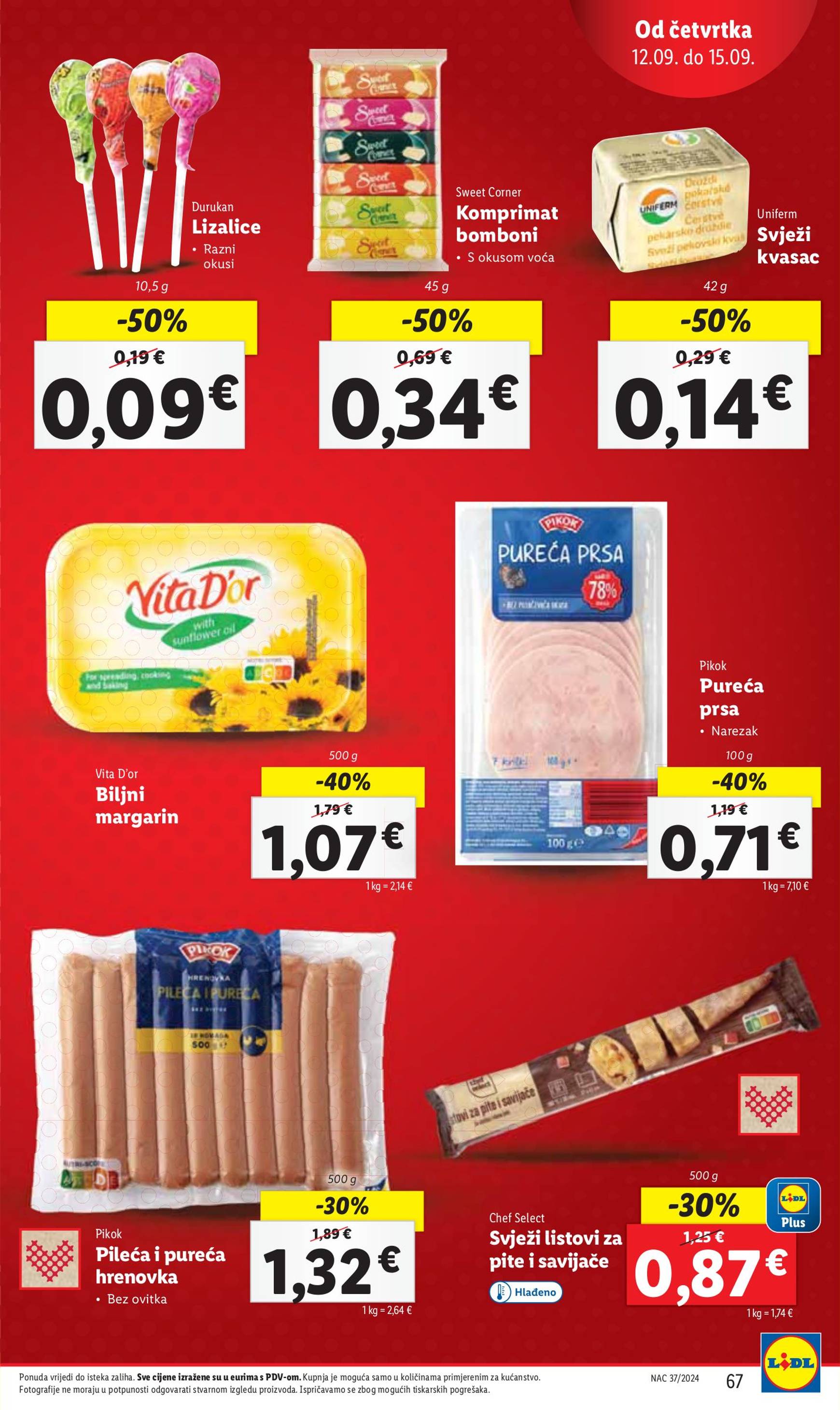 lidl - Novi katalog Lidl 09.09. - 15.09. - page: 67