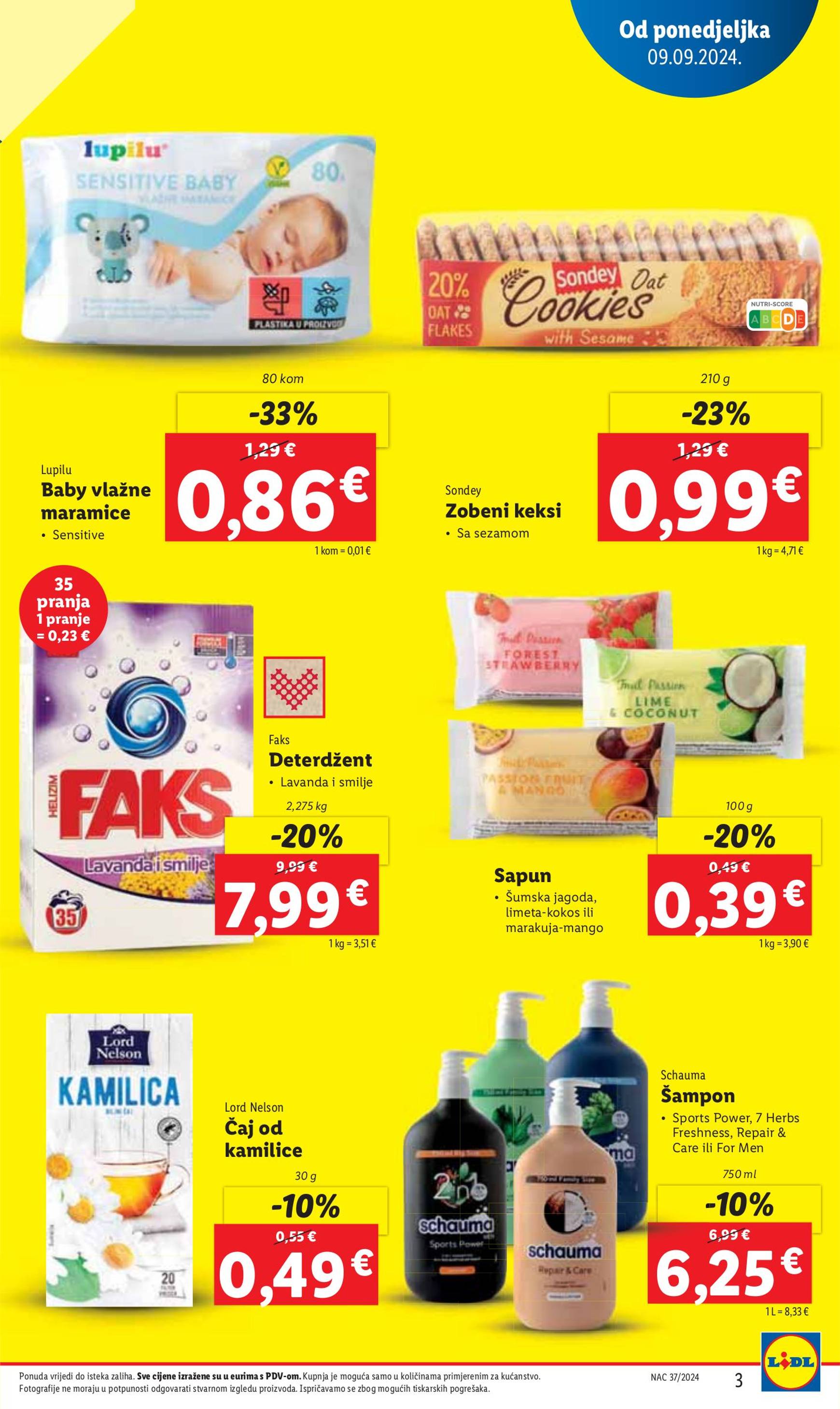 lidl - Novi katalog Lidl 09.09. - 15.09. - page: 3