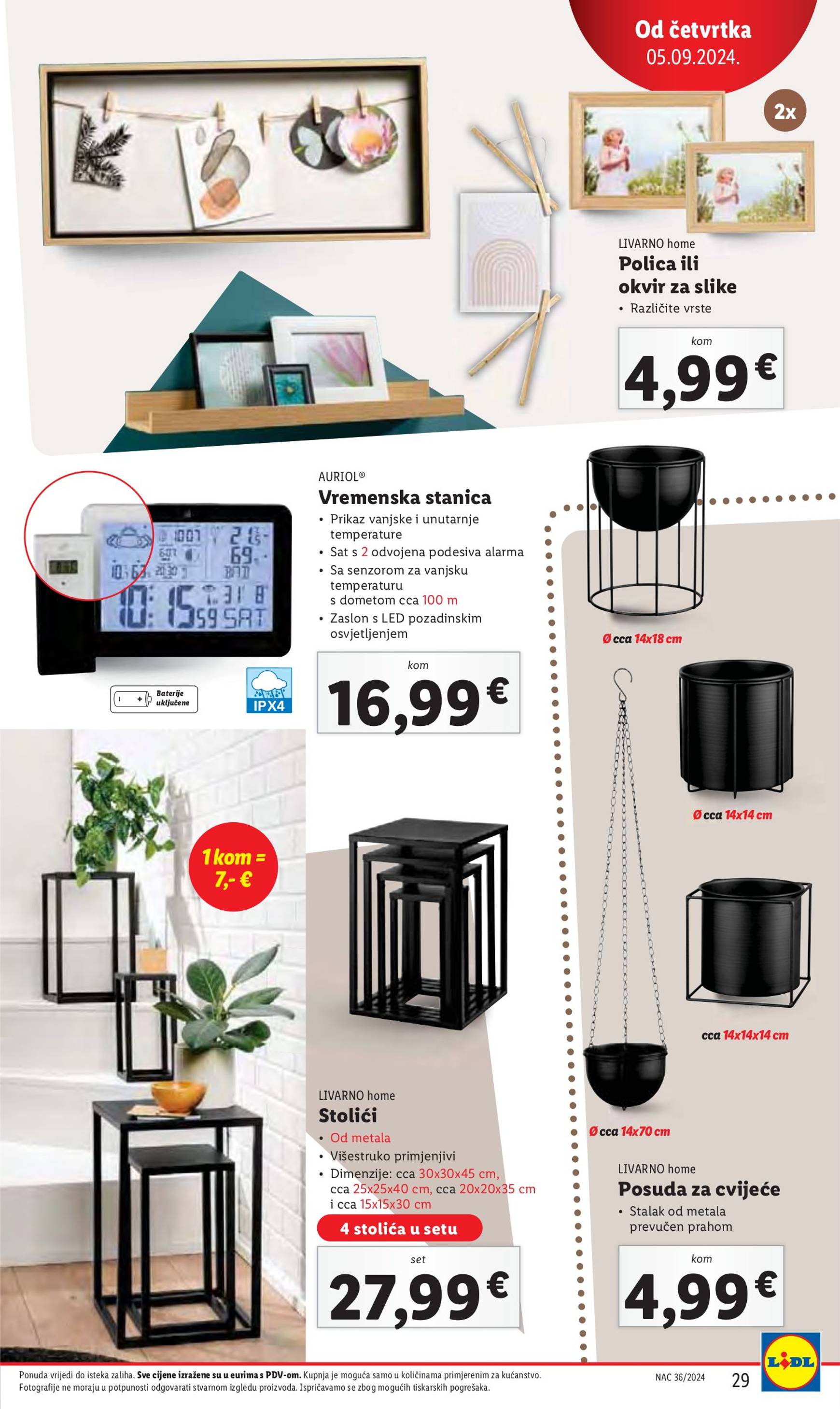 lidl - Novi katalog Lidl 05.09. - 08.09. - page: 29